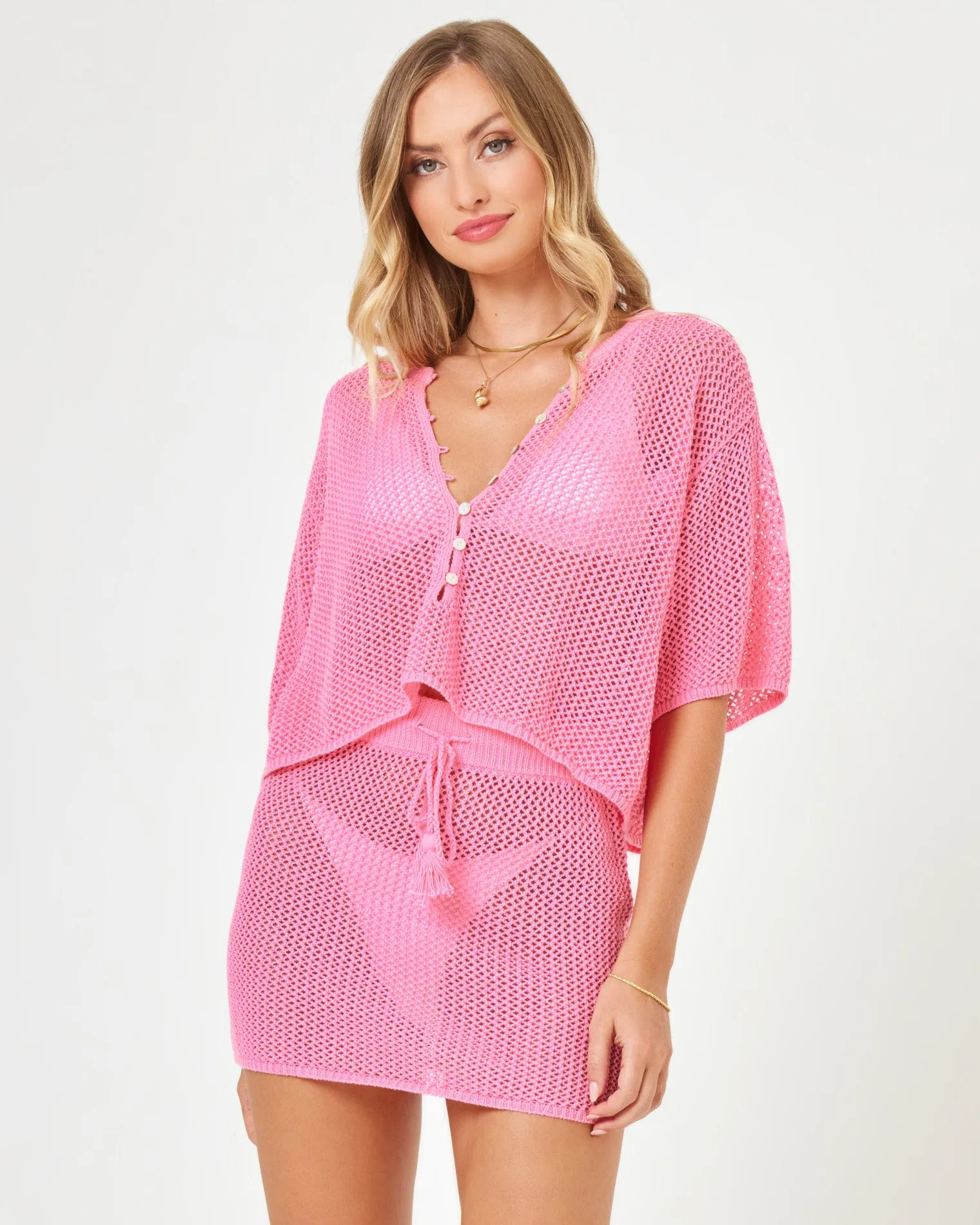 Coast Is Clear Skirt - Guava sold by l*space product image thumbnail 5