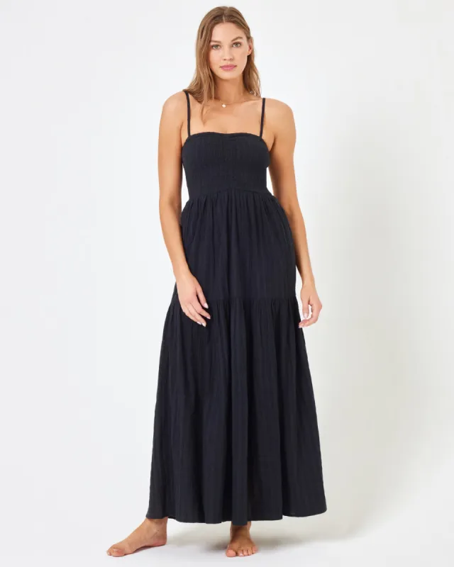 Mallorca Dress - Black sold by l*space