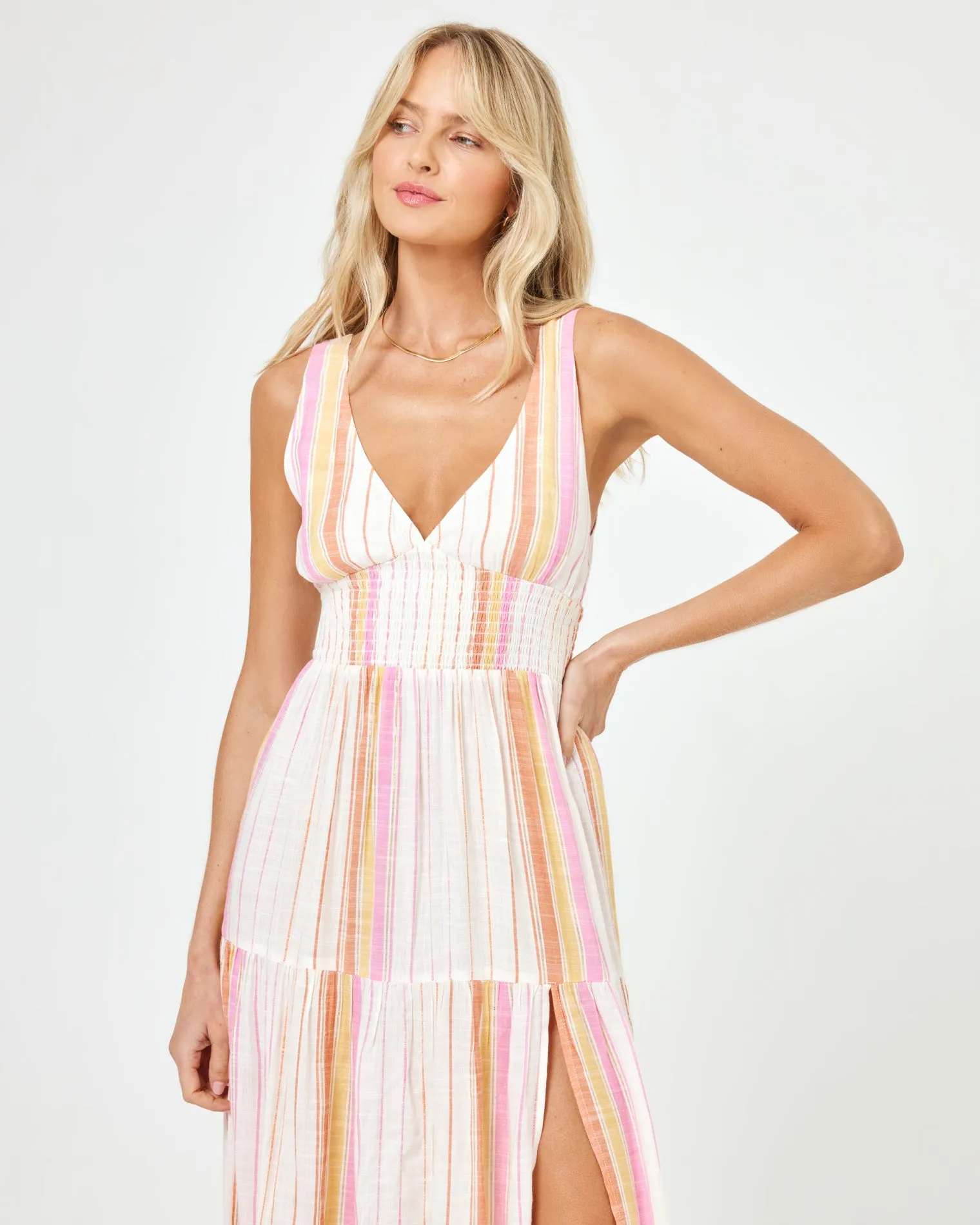Lilikoi Dress - Vaca Stripe sold by l*space product image thumbnail 4