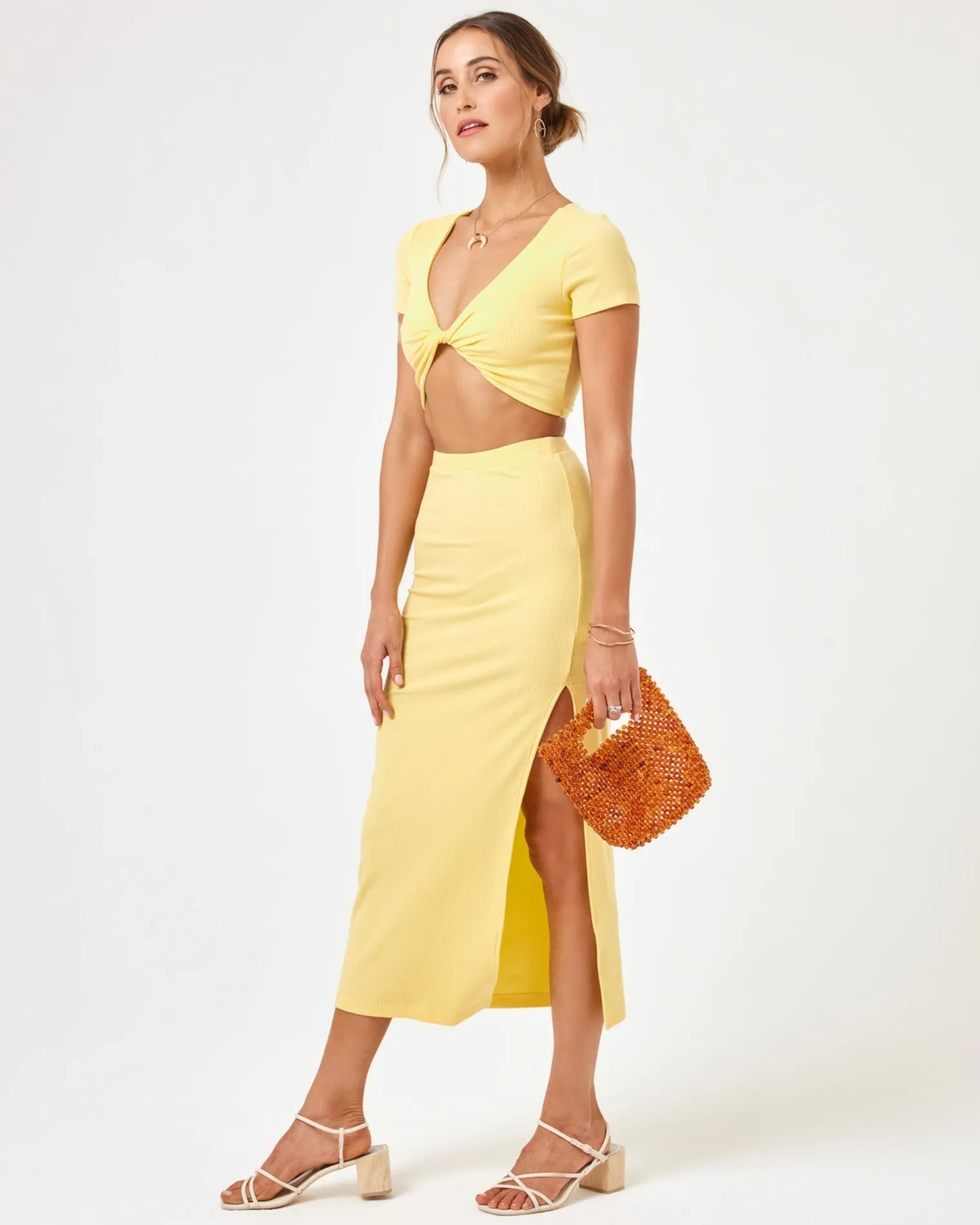 LSPACE x HANNA MONTAZAMI Isla Skirt - Daisy sold by l*space product image thumbnail 4