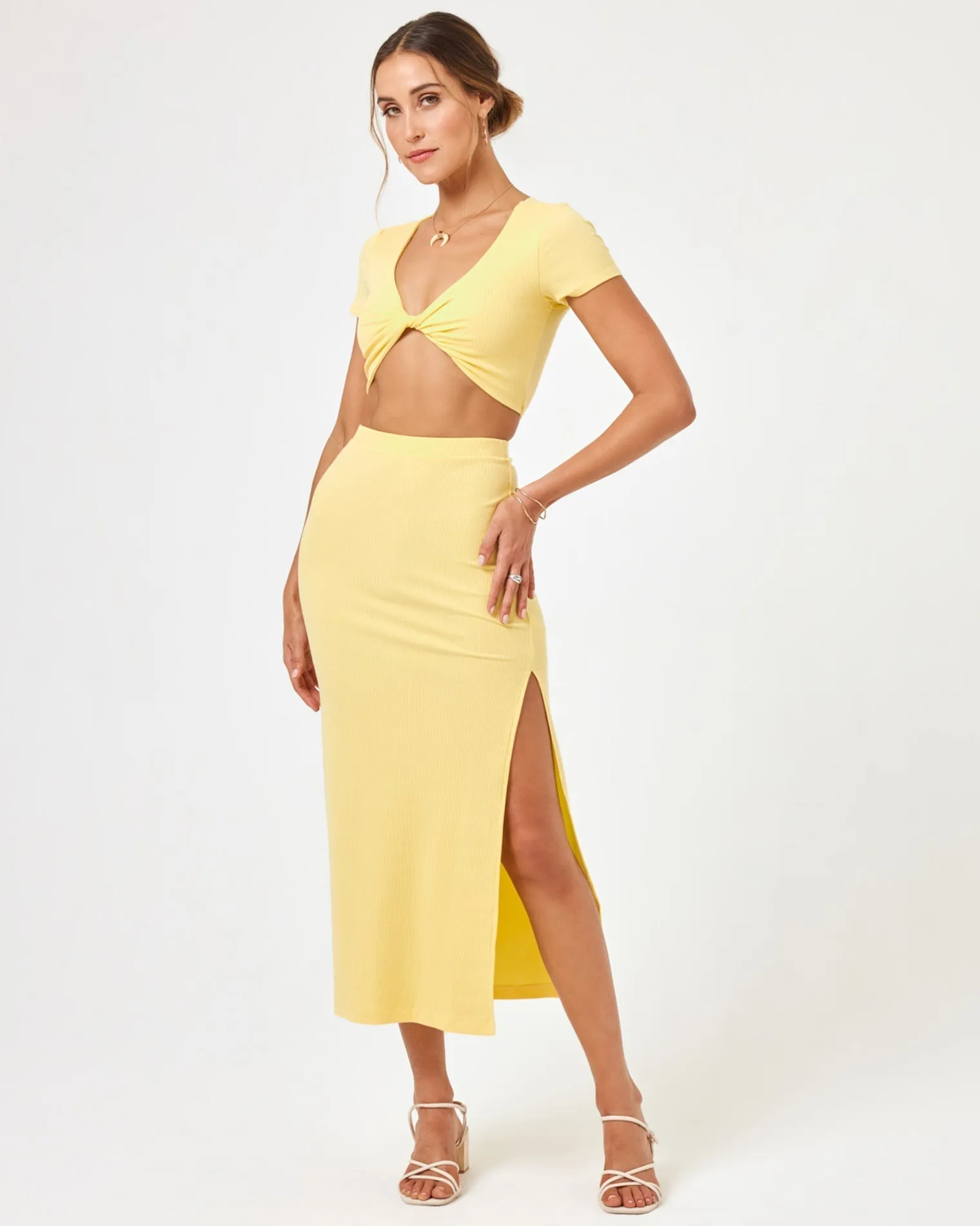 LSPACE x HANNA MONTAZAMI Isla Skirt - Daisy sold by l*space product image thumbnail 2