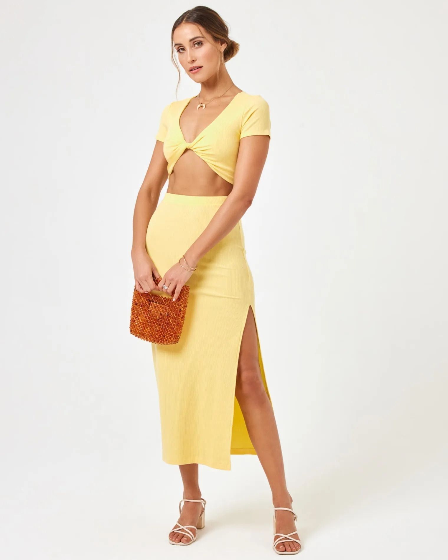 LSPACE x HANNA MONTAZAMI Isla Skirt - Daisy sold by l*space product image thumbnail 3