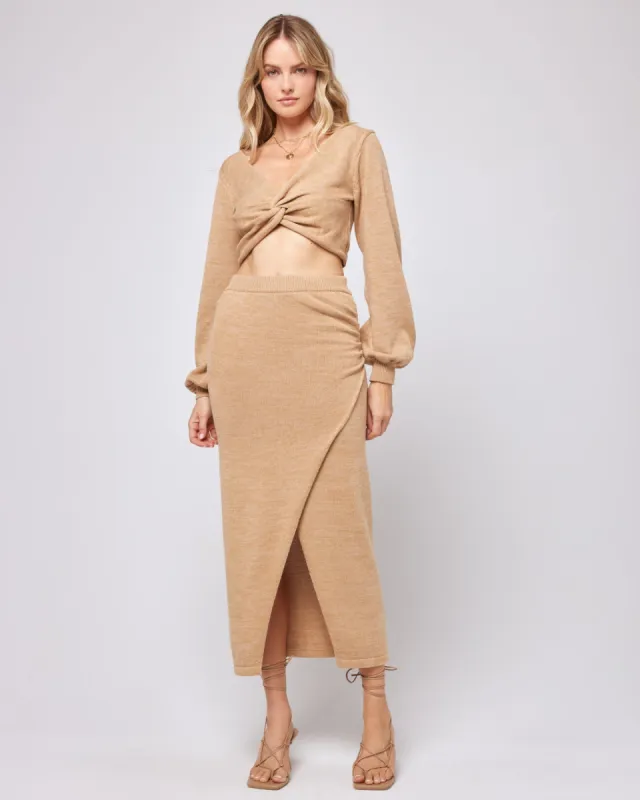 Siren Skirt - Camel sold by l*space