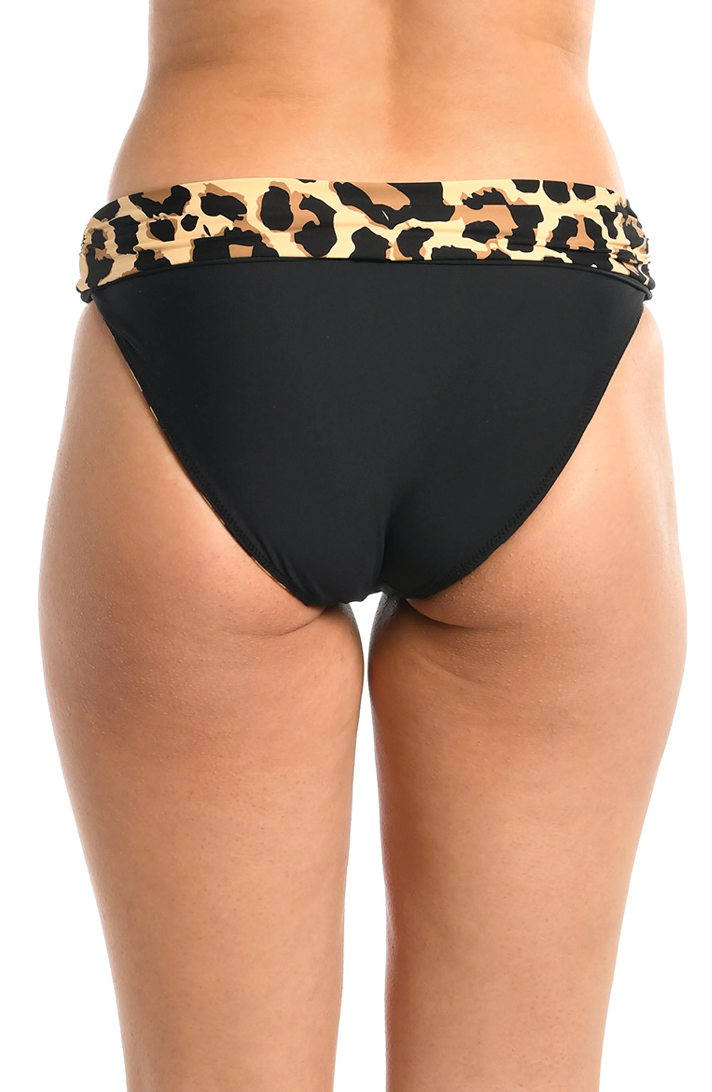 Running Wild Mid-Waist Reversible Convertible Sash Band Bottom - FINAL SALE sold by La Blanca product image thumbnail 5