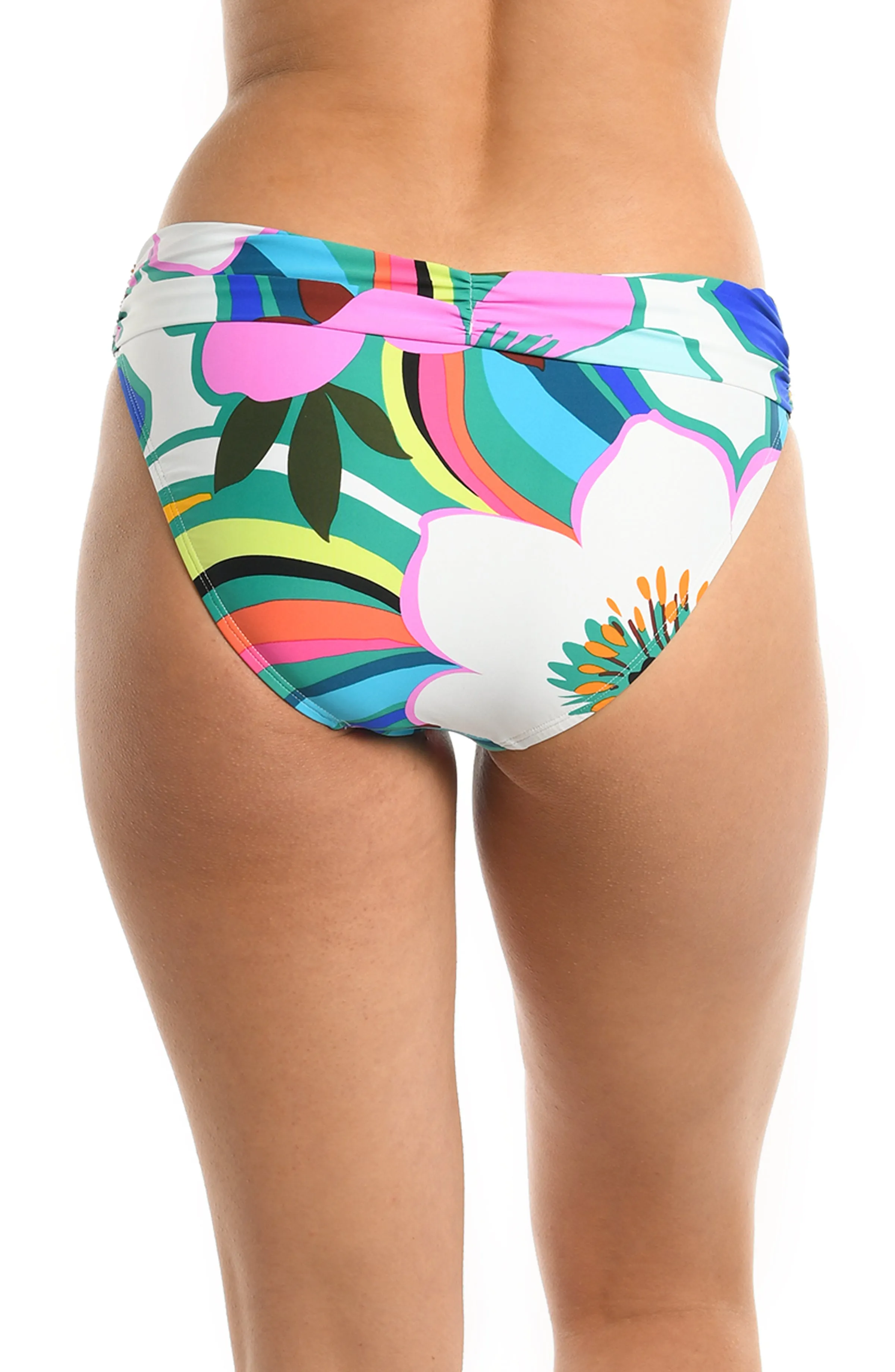 Sun Catcher Shirred Band Hipster Bottom - FINAL SALE sold by La Blanca product image thumbnail 4
