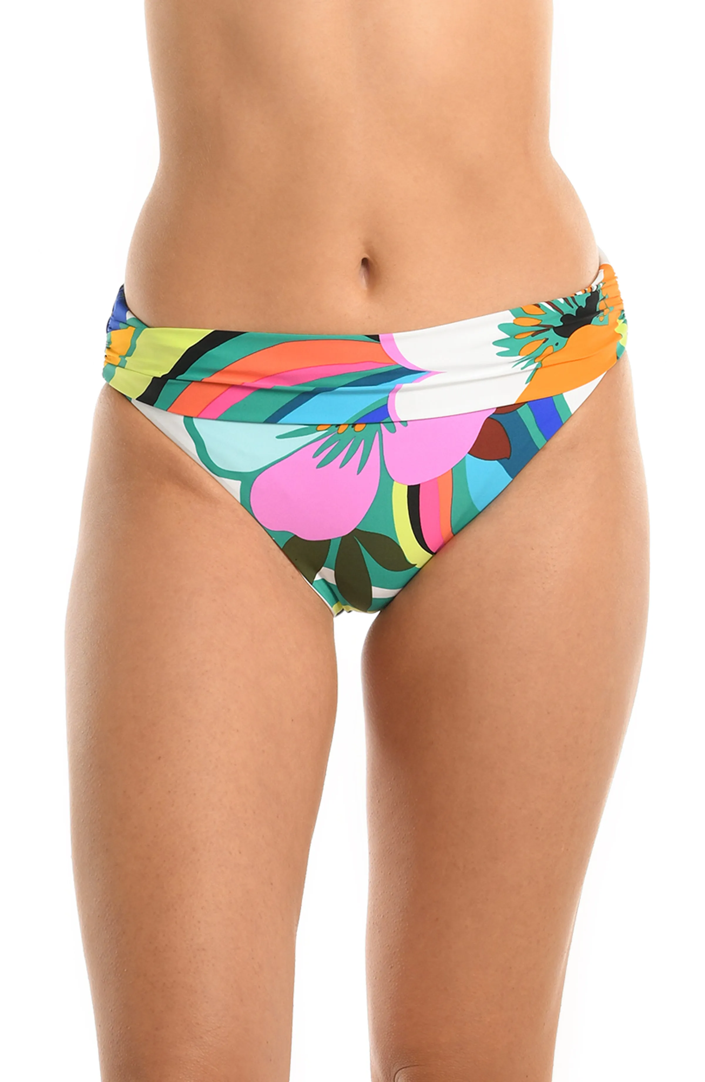 Sun Catcher Shirred Band Hipster Bottom - FINAL SALE sold by La Blanca