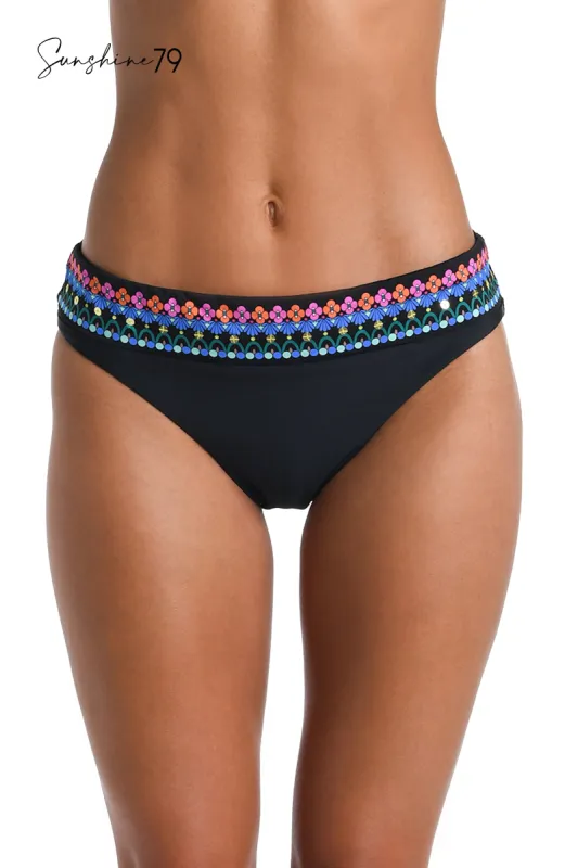 Sunshine 79 Pop Floral Solids Hipster Bottom (Final Sale) sold by La Blanca