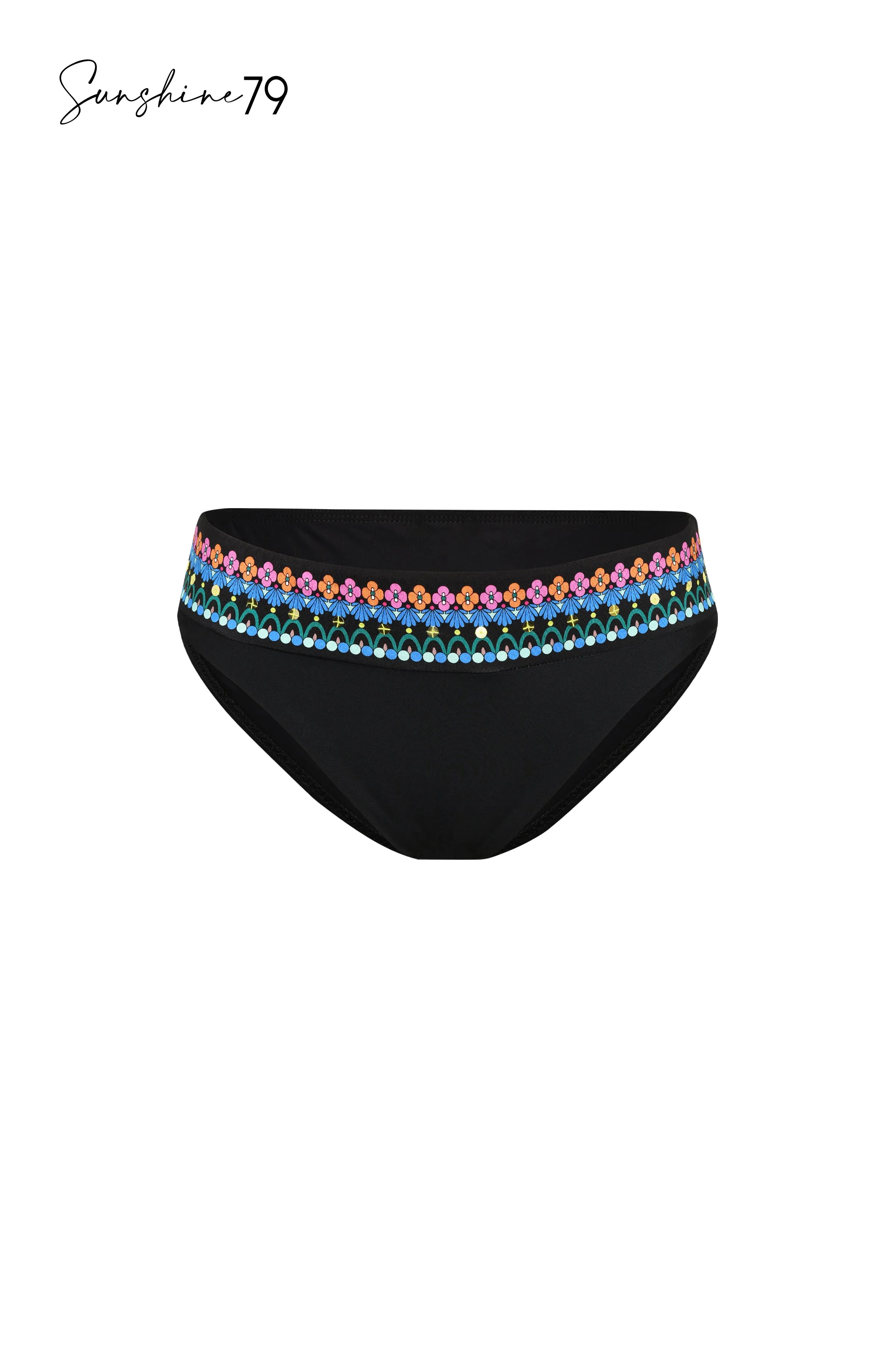 Sunshine 79 Pop Floral Solids Hipster Bottom (Final Sale) sold by La Blanca product image thumbnail 5