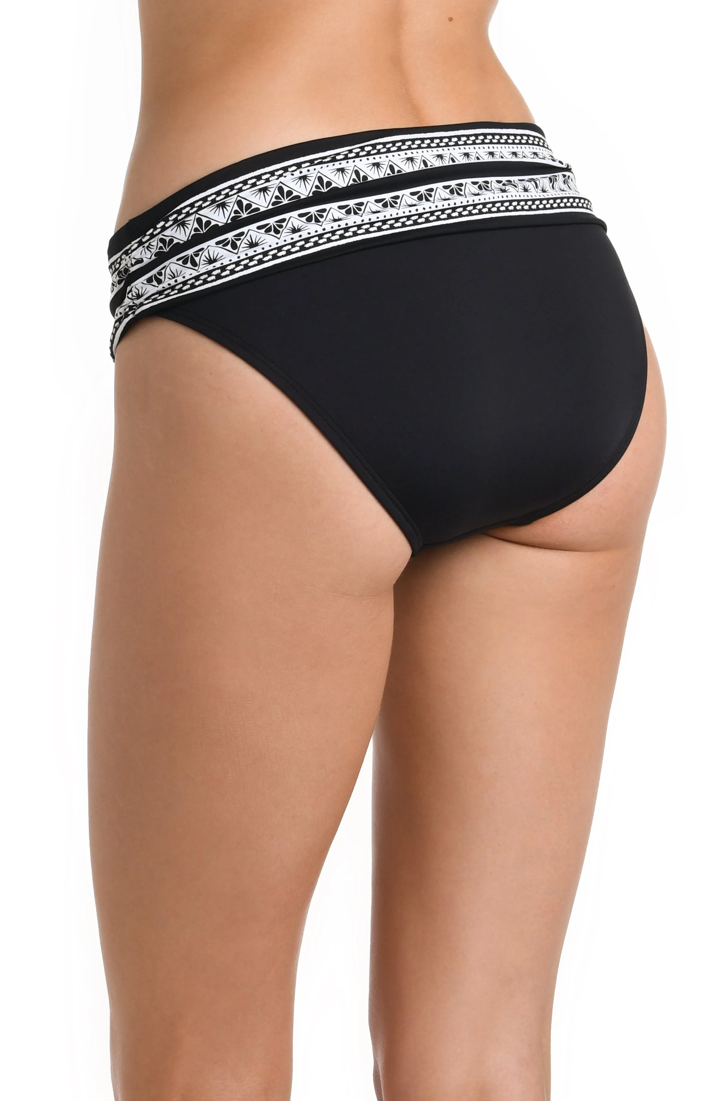 Shadow Floral Banded Hipster Bottom - FINAL SALE sold by La Blanca product image thumbnail 3