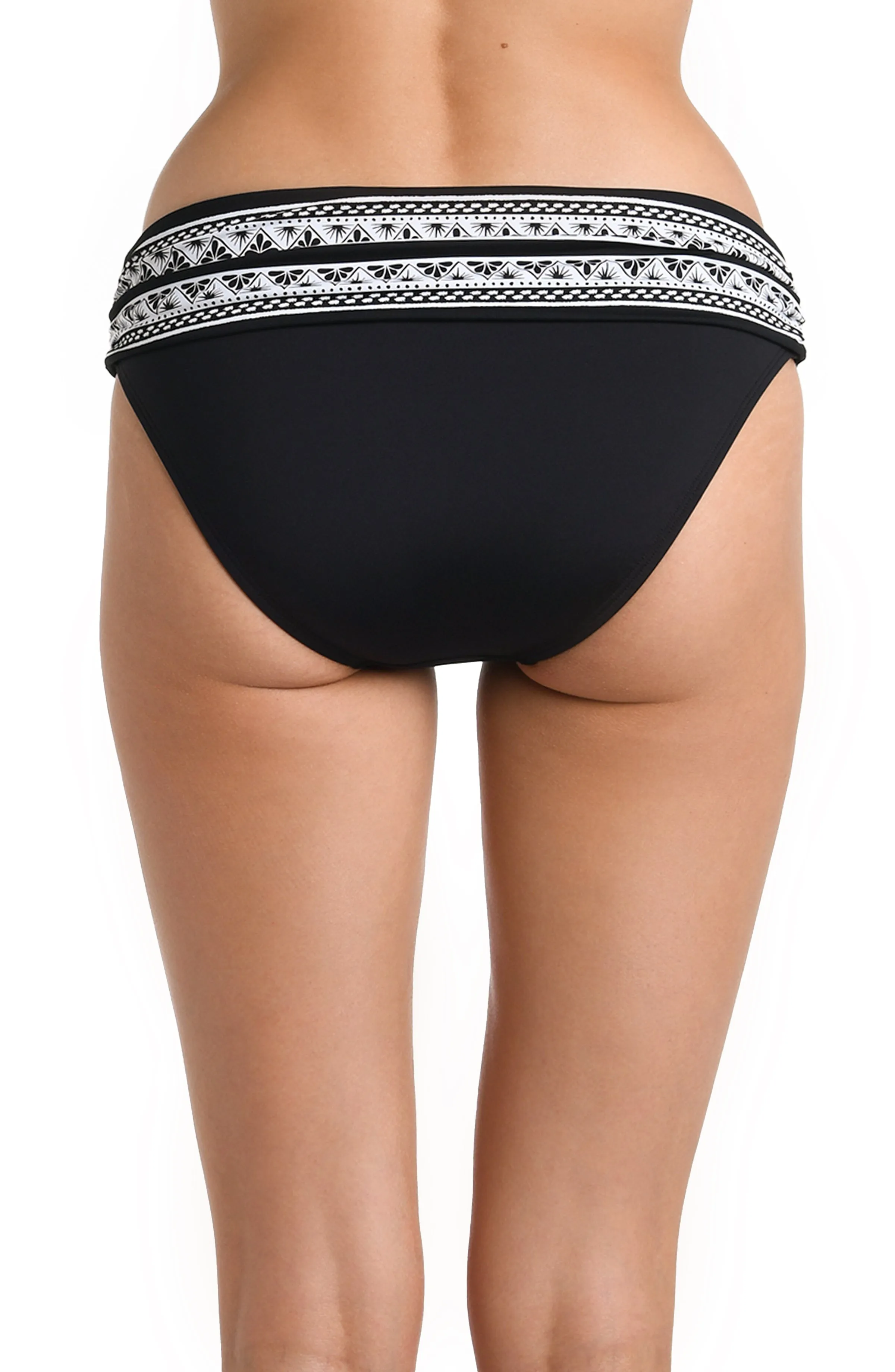 Shadow Floral Banded Hipster Bottom - FINAL SALE sold by La Blanca product image thumbnail 2