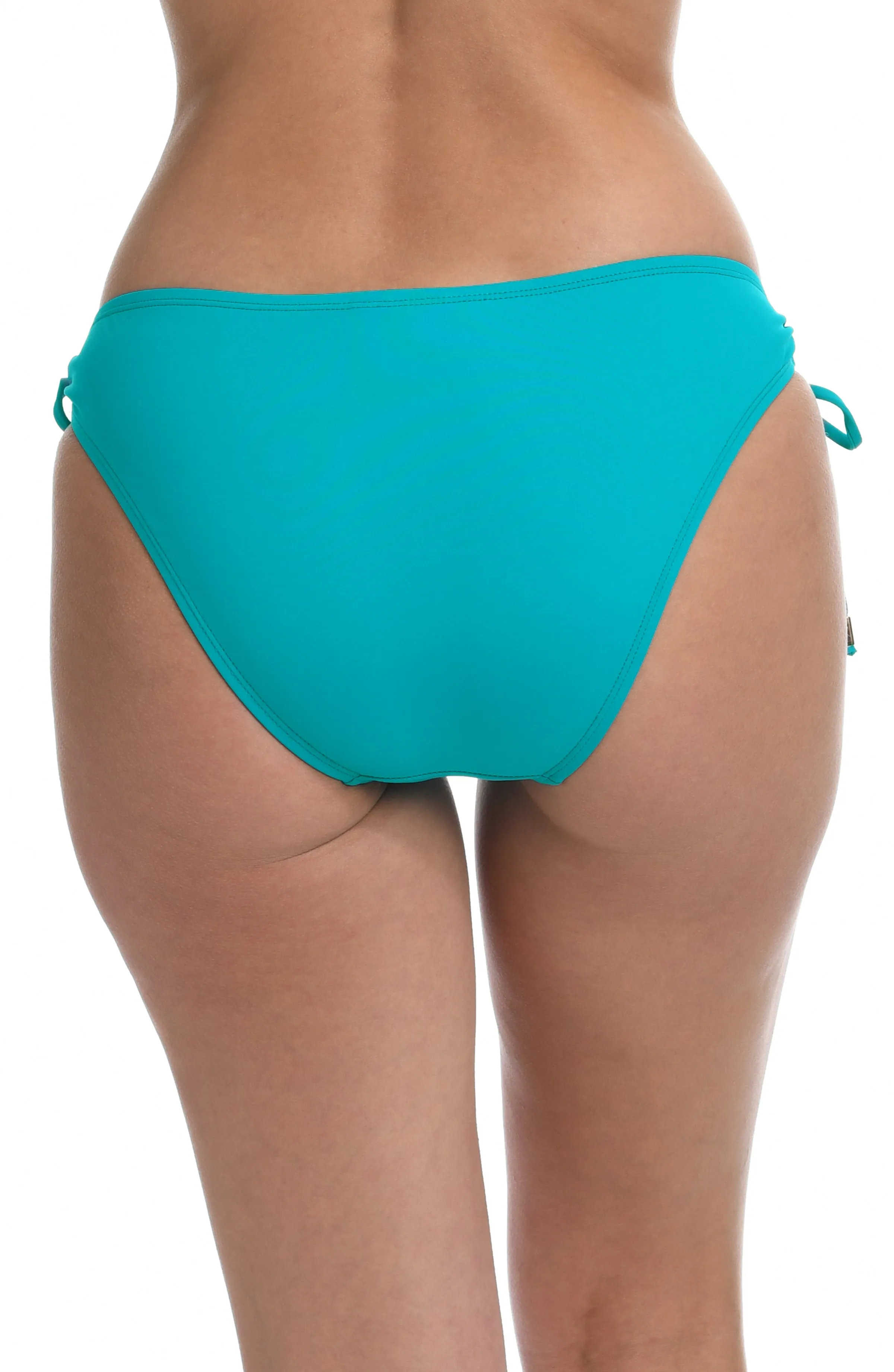 Island Goddess Side Tie Hipster Bottom - Turquoise (Final Sale) sold by La Blanca product image thumbnail 2