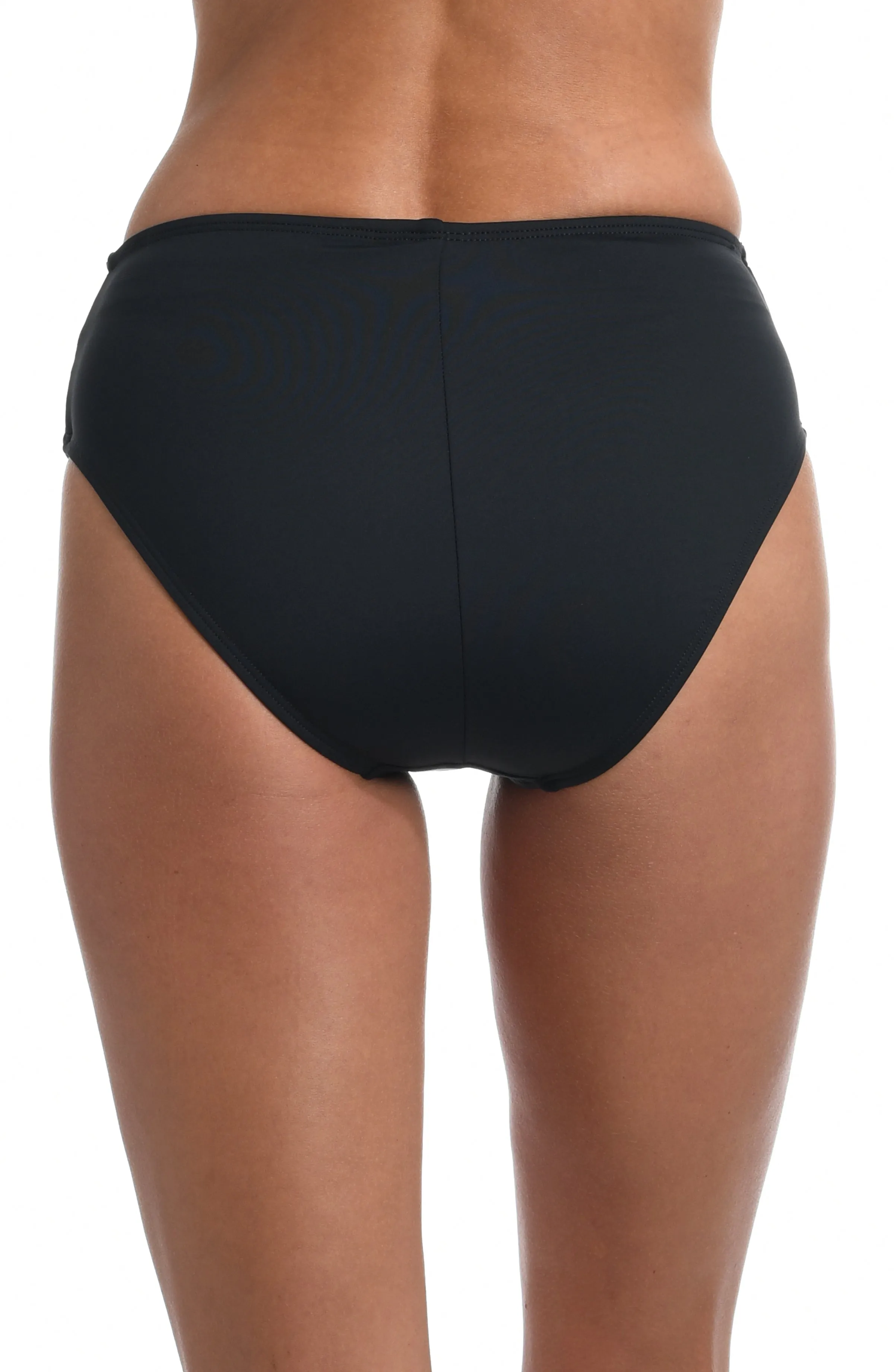 Island Goddess Mid-Waist Sash Band Bottom - Black sold by La Blanca product image thumbnail 2
