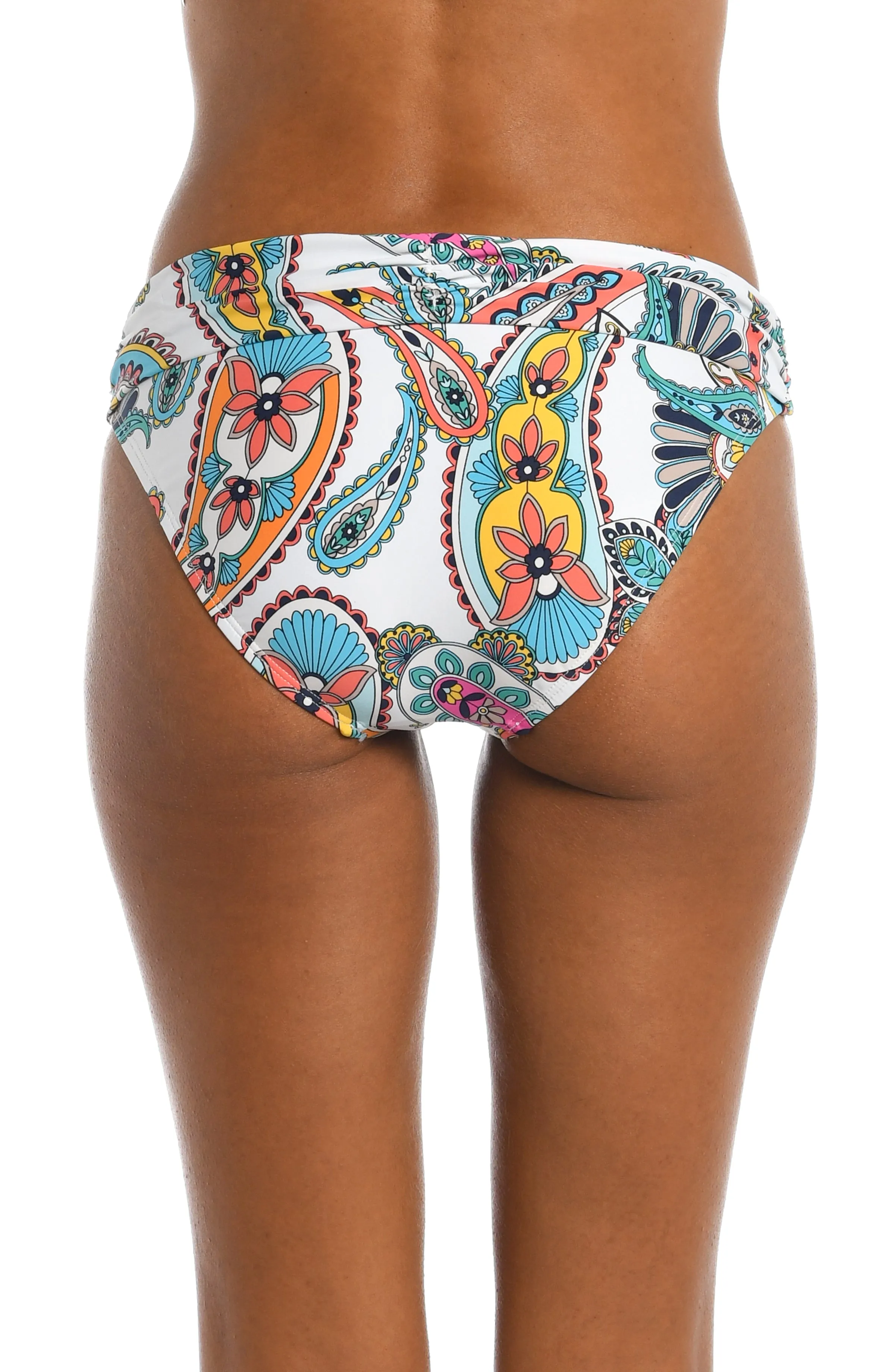 Pave The Way Shirred Band Hipster Bottom - FINAL SALE sold by La Blanca product image thumbnail 2