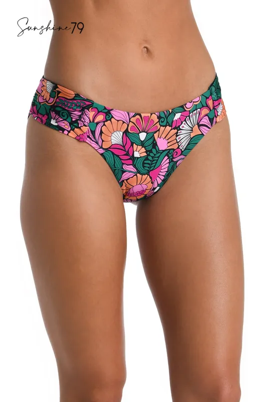 Sunshine 79 Isle Nouveau Reversible Side Shirred Hipster Bottom - FINAL SALE sold by La Blanca