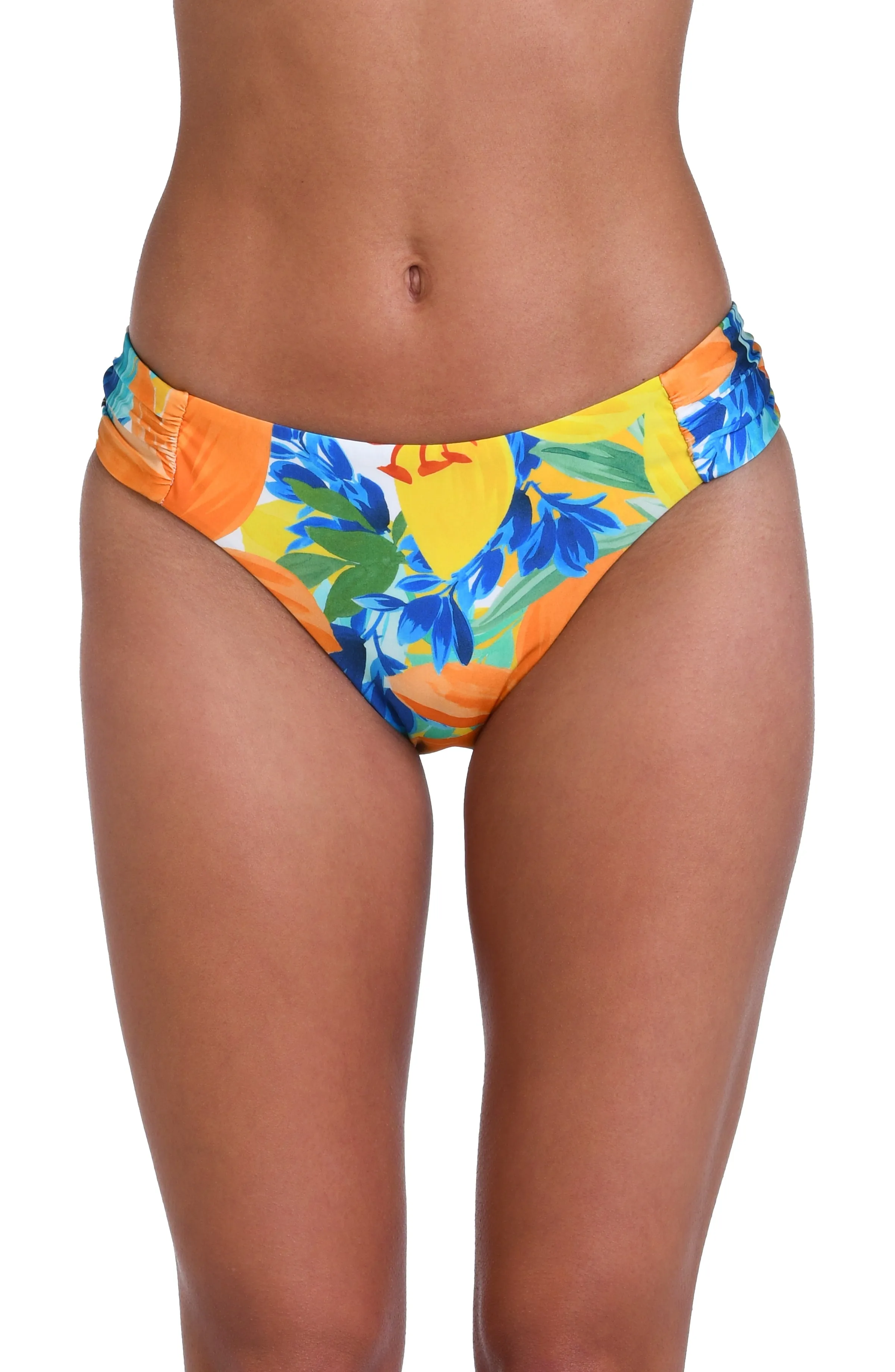 Sunshine 79 Summertime Vibes Side Shirred Hipster Bottom - FINAL SALE sold by La Blanca