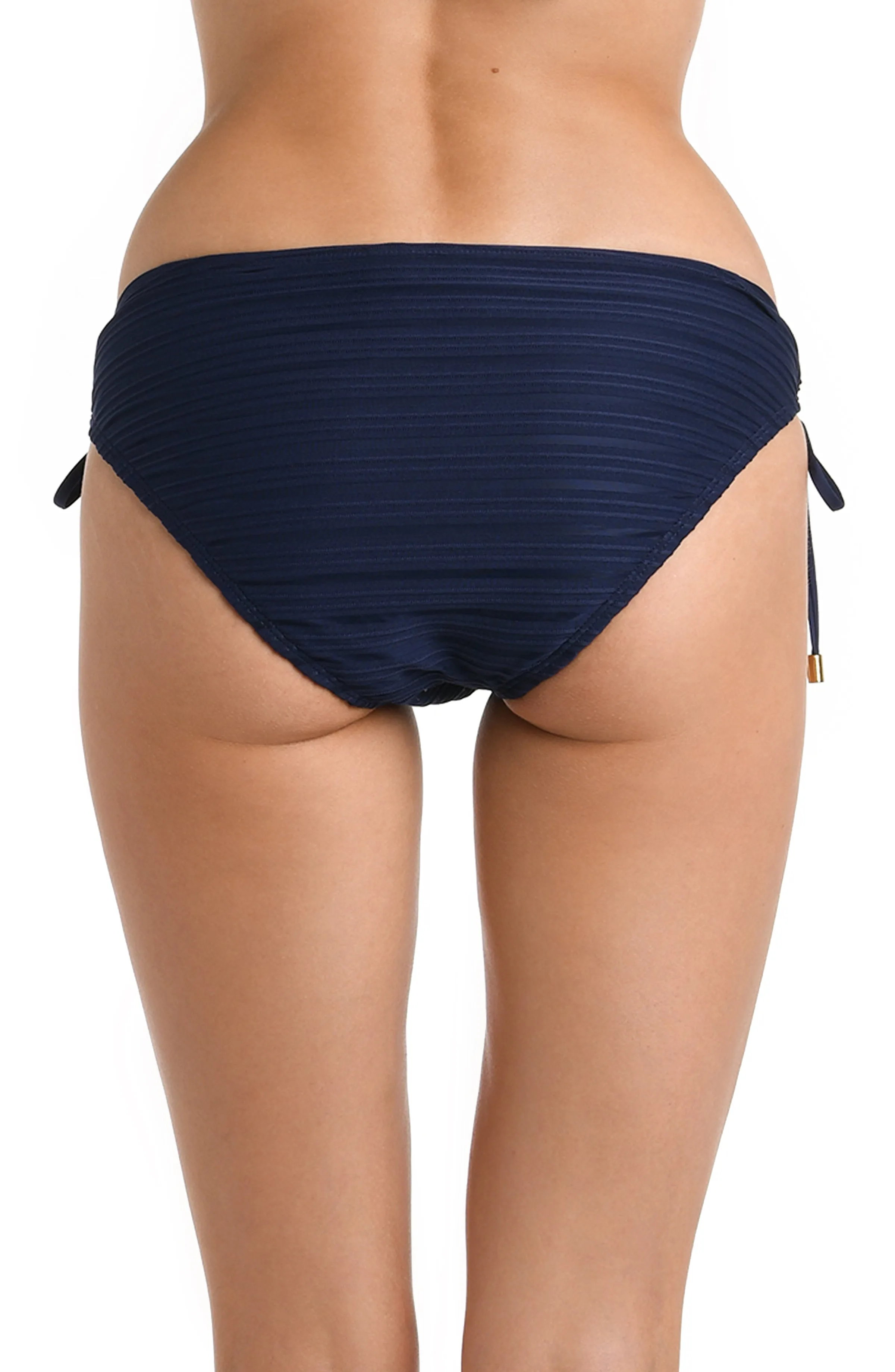 Fluid Lines Side Tie Hipster Bottom - Indigo - FINAL SALE sold by La Blanca product image thumbnail 2