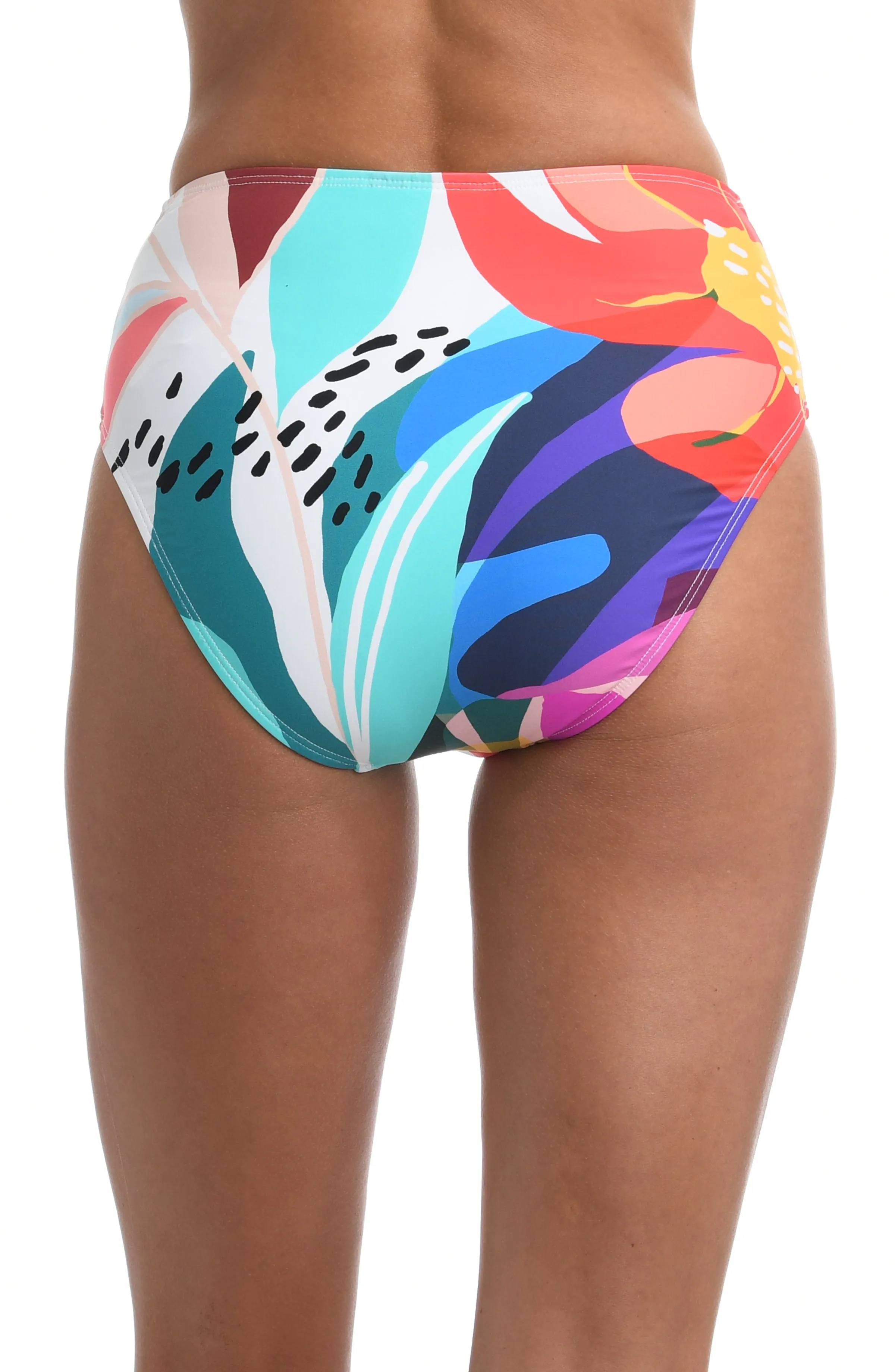 Eclectic Shore V-Front High Waist Bottom - FINAL SALE sold by La Blanca product image thumbnail 2