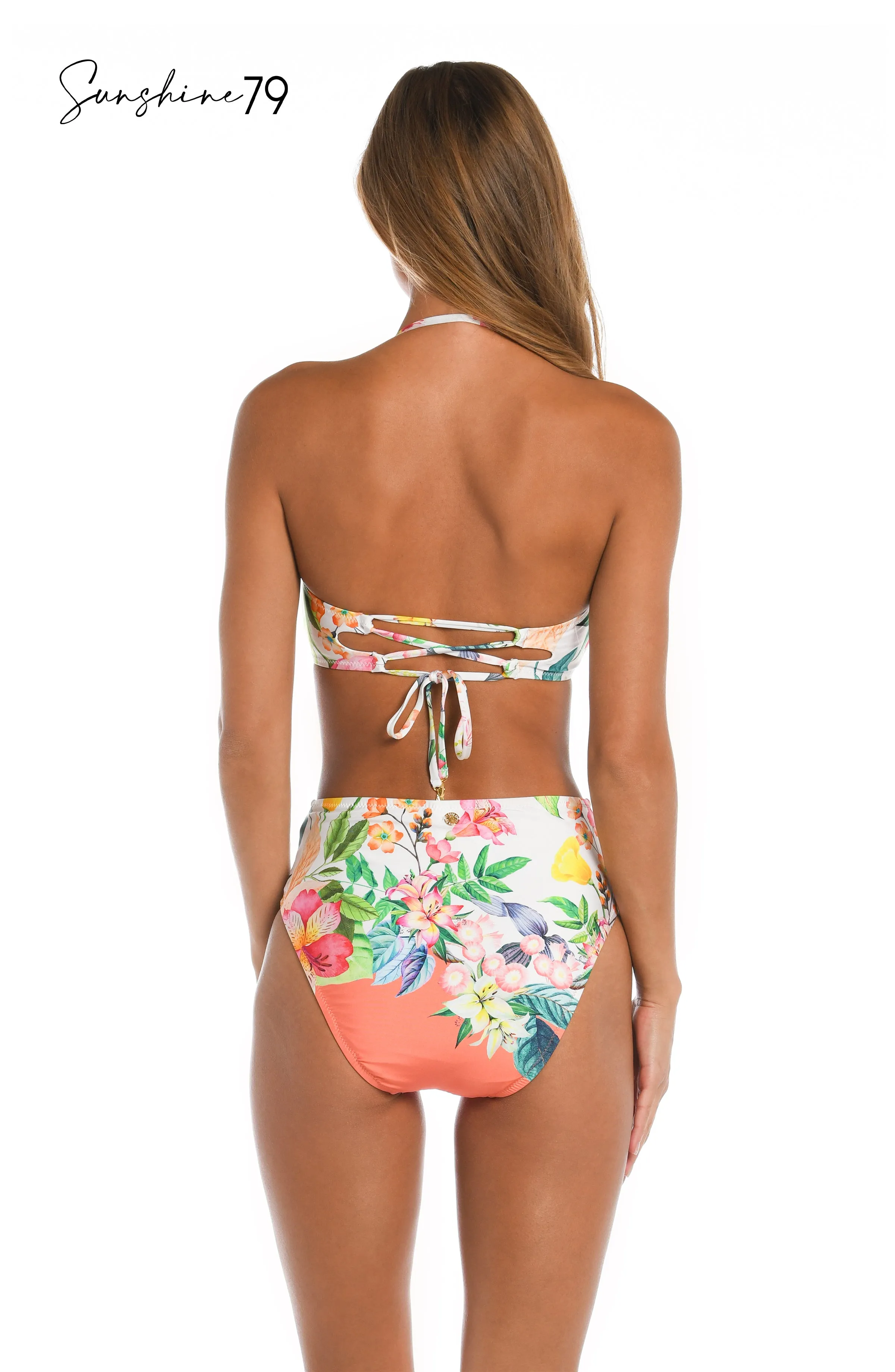 Sunshine 79 Into The Garden Bandeau Bikini Top sold by La Blanca product image thumbnail 2