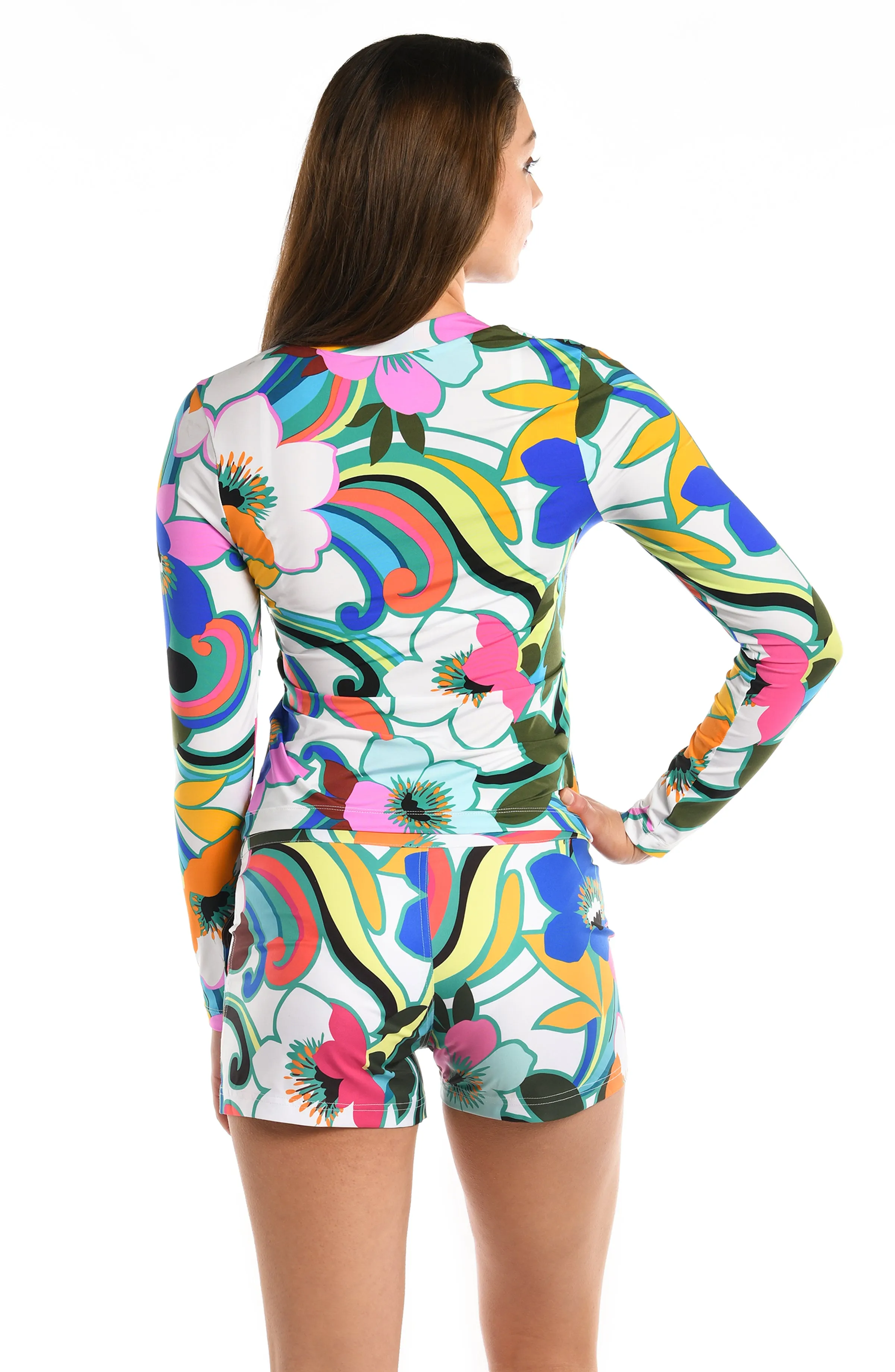 Sun Catcher Half Zip Rashguard (Final Sale) sold by La Blanca product image thumbnail 2