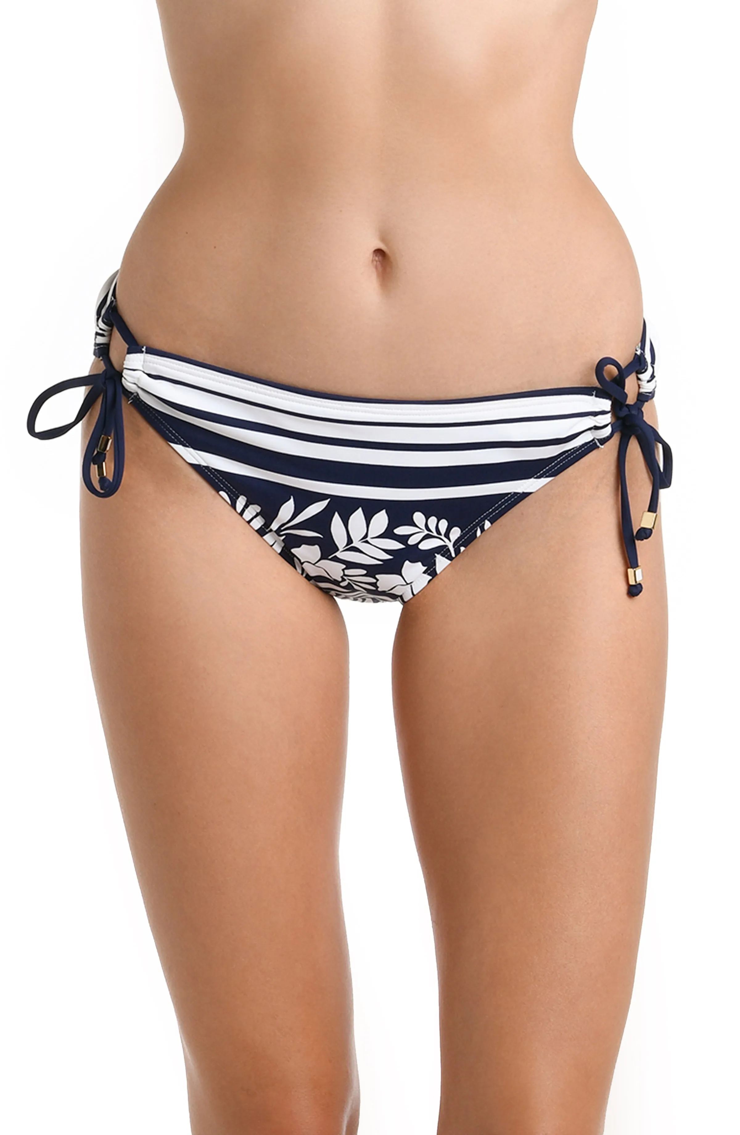 Beach Bungalow Side Tie Hipster Bottom (Final Sale) sold by La Blanca