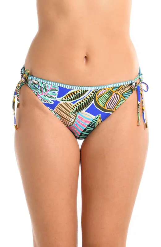 Neon Nights Side Tie Hipster Bottom sold by La Blanca