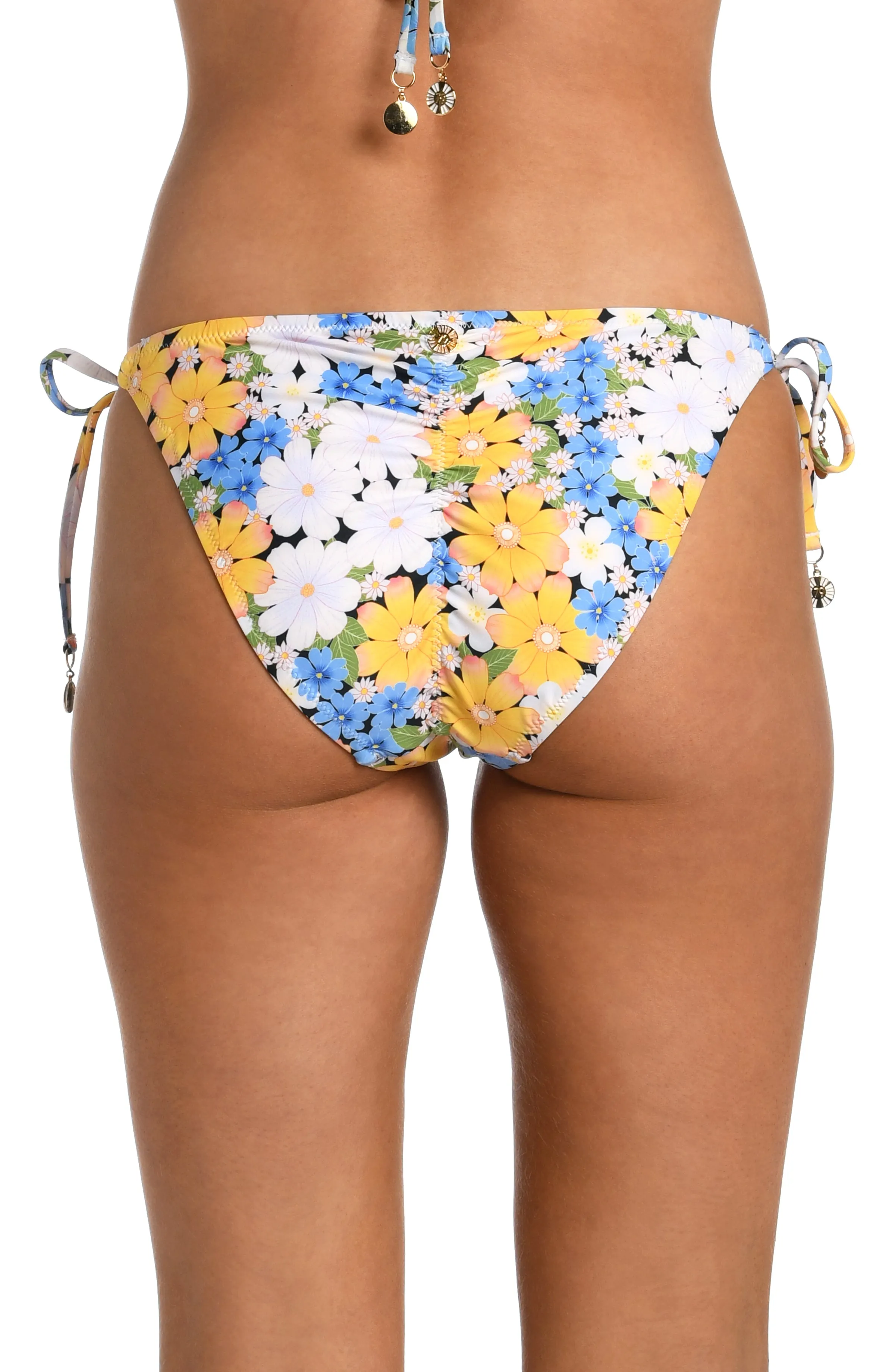 Sunshine 79 Daisy Daze Side Tie Hipster Bottom - FINAL SALE sold by La Blanca product image thumbnail 2
