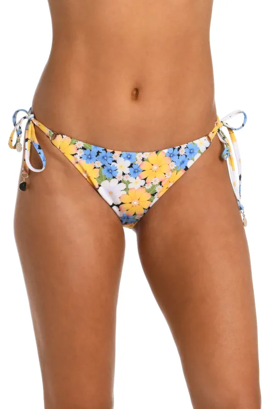 Sunshine 79 Daisy Daze Side Tie Hipster Bottom - FINAL SALE sold by La Blanca
