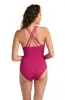 Island Goddess Underwire Lace Up One Piece - Magenta - FINAL SALE sold by La Blanca