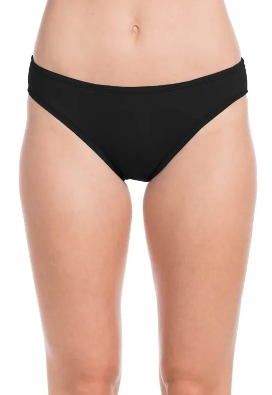 Island Goddess Hipster Bottom - Black sold by La Blanca