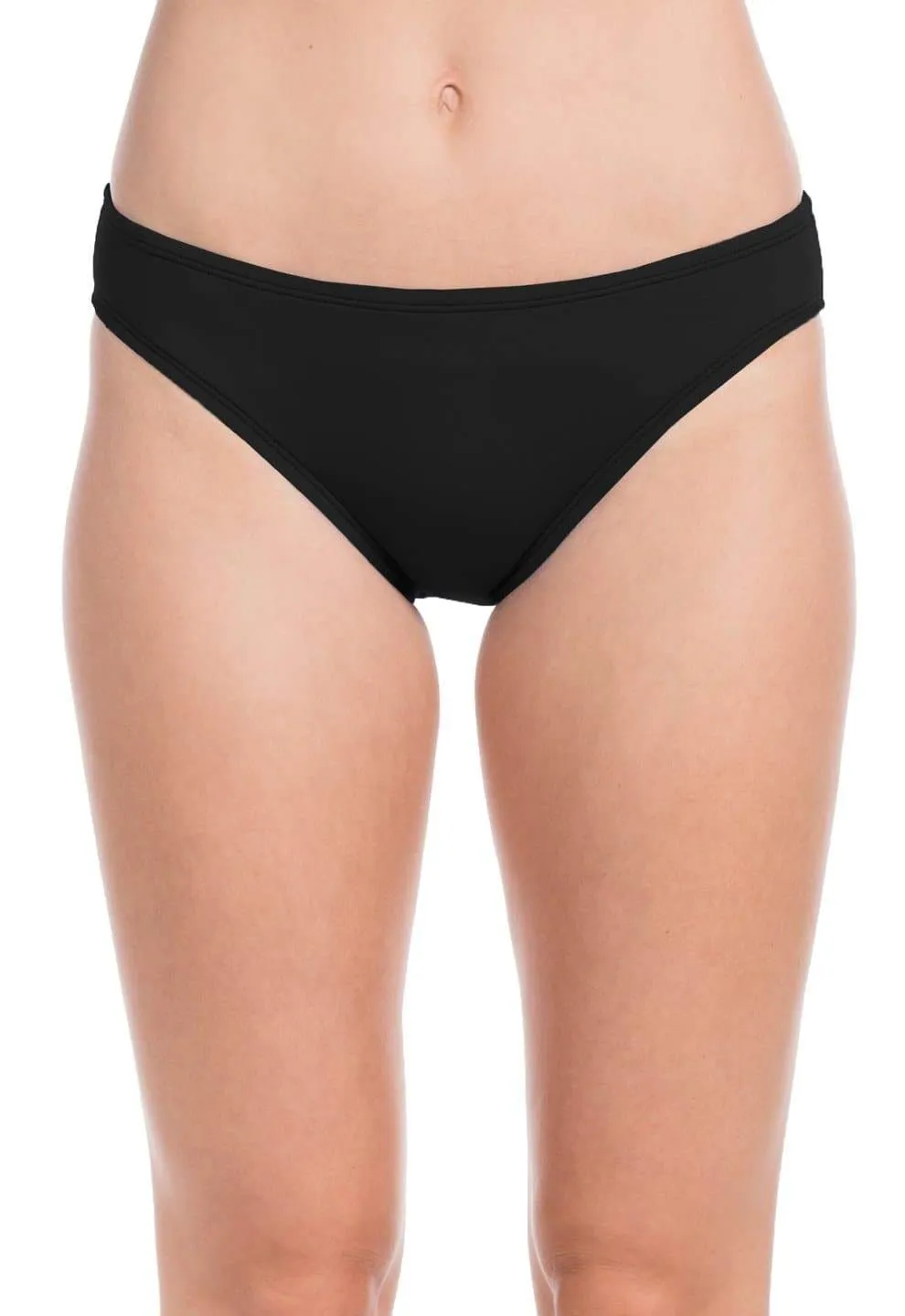 Island Goddess Hipster Bottom - Black sold by La Blanca