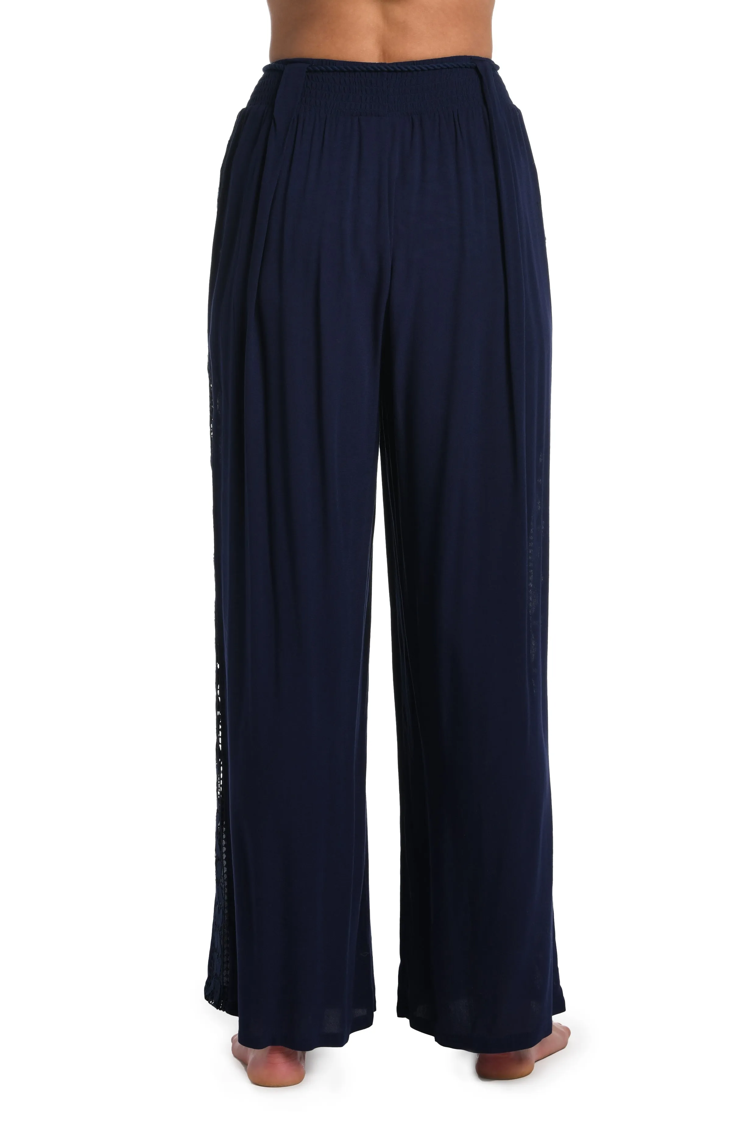 Coastal Covers Palazzo Pant - Indigo sold by La Blanca product image thumbnail 4
