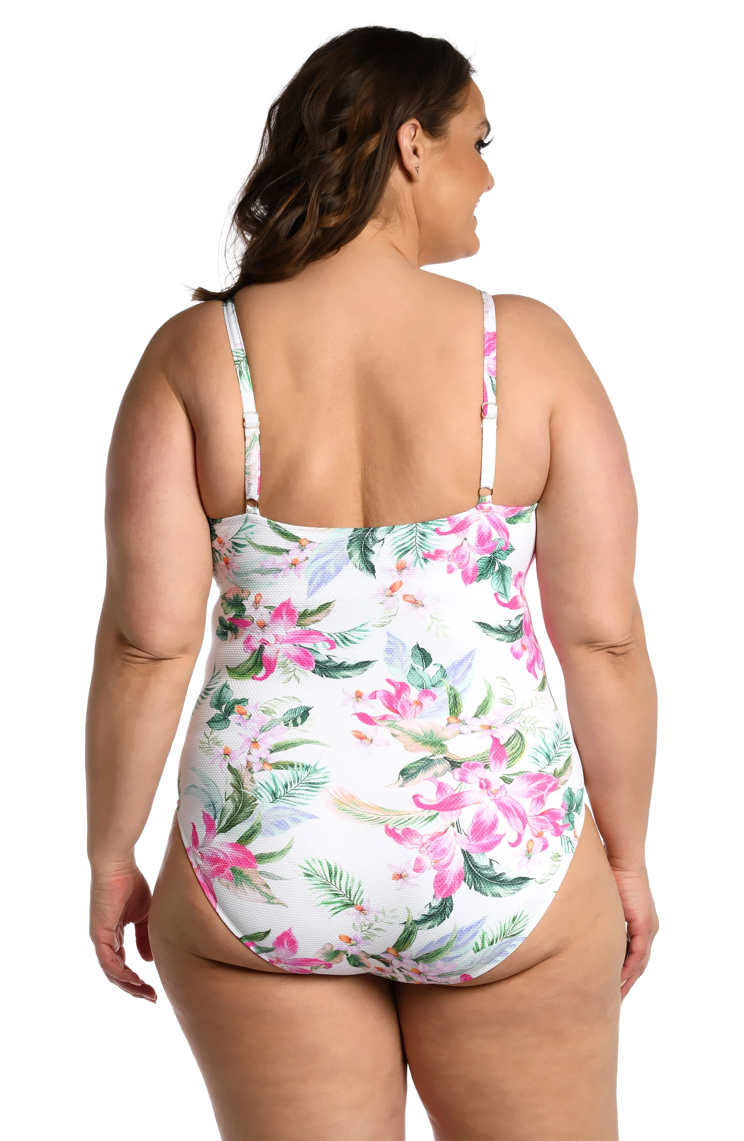 Mystic Palms Lingerie One Piece - FINAL SALE sold by La Blanca product image thumbnail 4