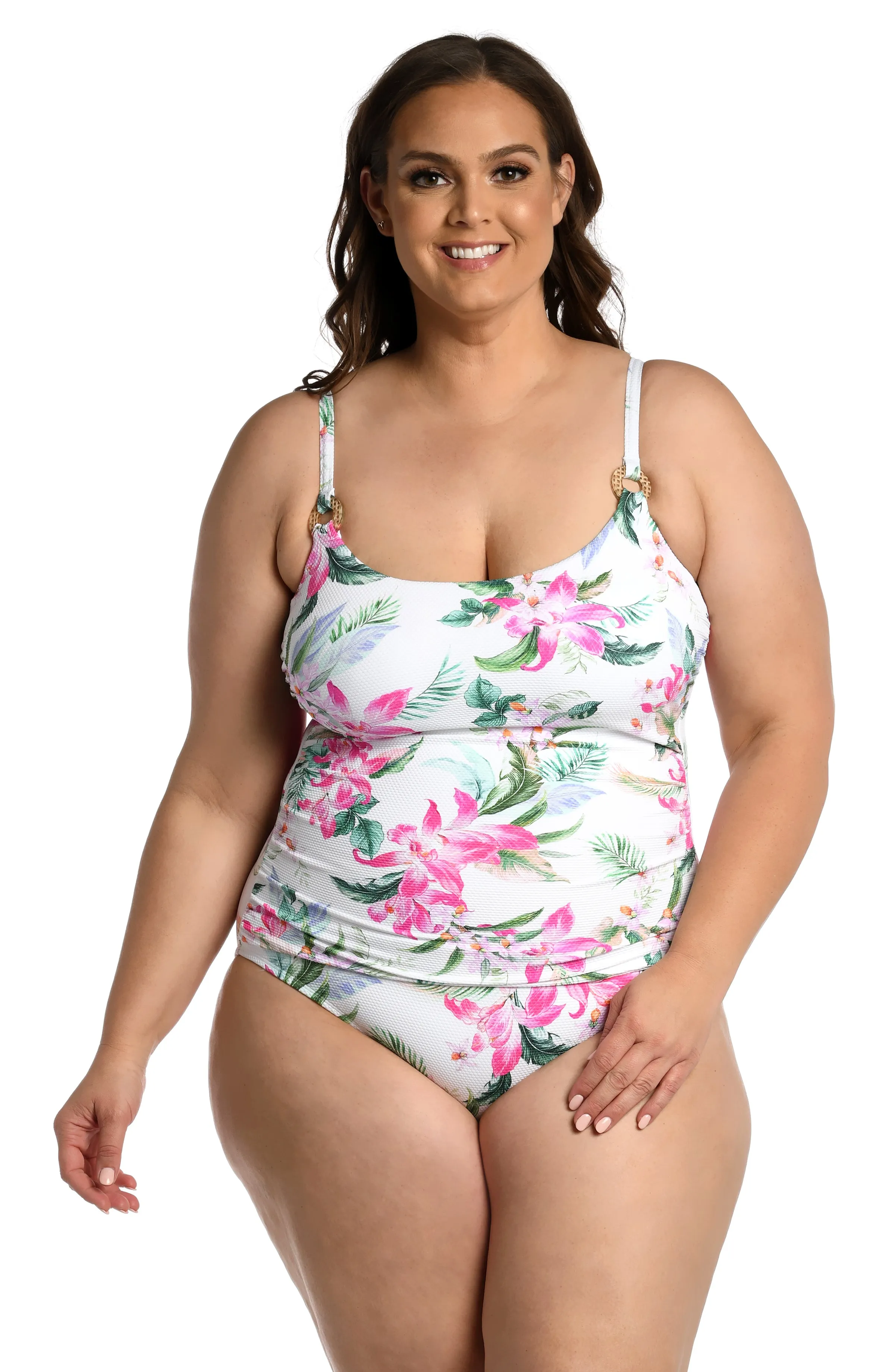 Mystic Palms Lingerie One Piece - FINAL SALE sold by La Blanca product image thumbnail 3