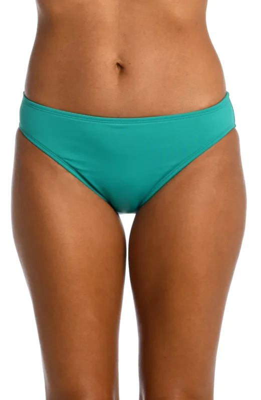 Island Goddess Hipster Bottom - Emerald - FINAL SALE sold by La Blanca