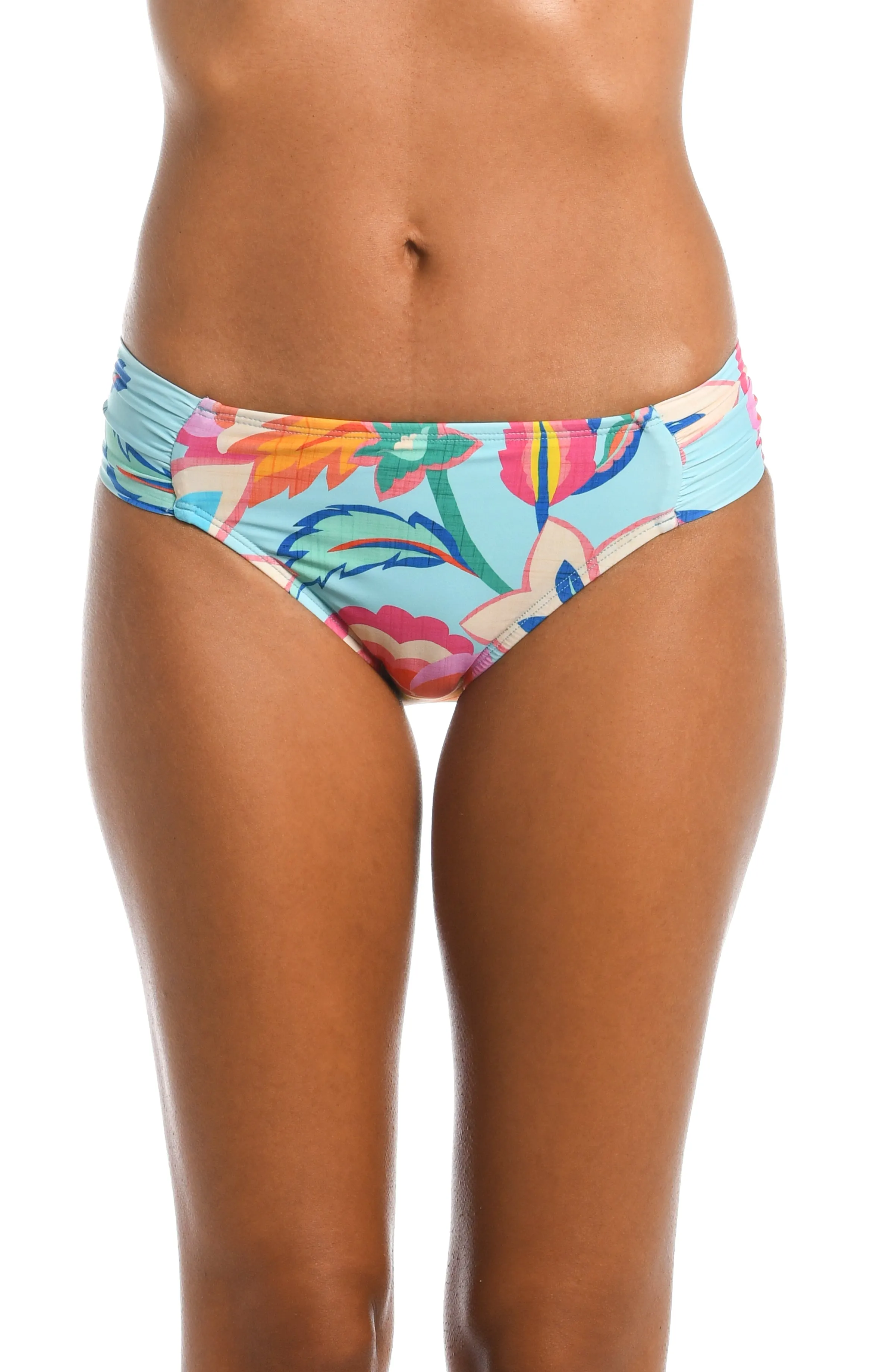 Breezy Beauty Side Shirred Hipster Bottom (Final Sale) sold by La Blanca