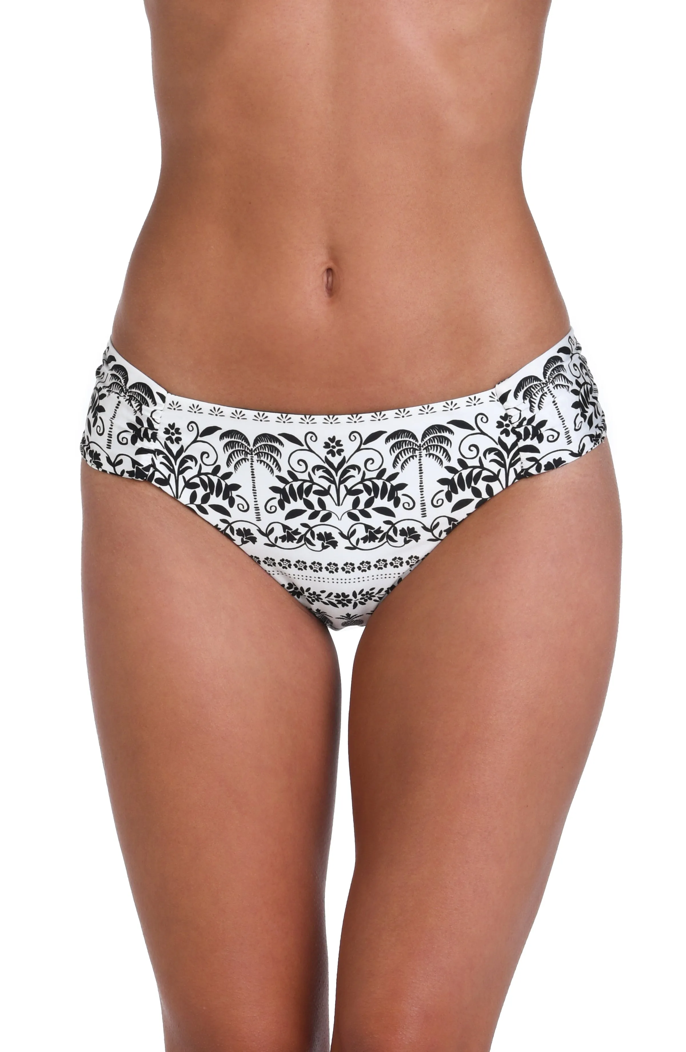 Sunshine 79 Ivory Coast Reversible Side Shirred Hipster Bottom - FINAL SALE sold by La Blanca