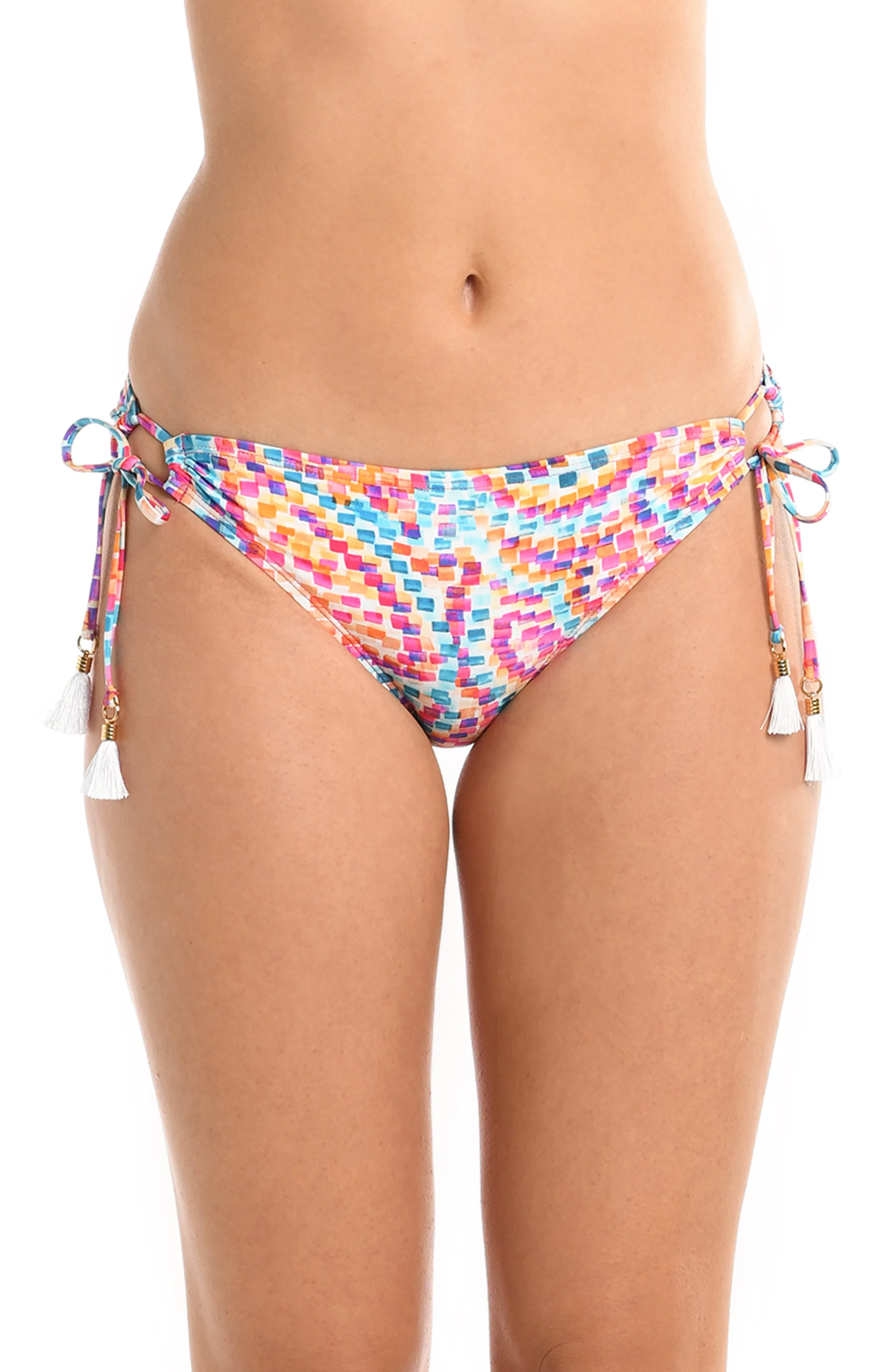 Pebble Beach Side Tie Hipster Bottom - FINAL SALE sold by La Blanca
