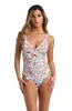 Gypsy Soul Cross Front Keyhole One Piece sold by La Blanca