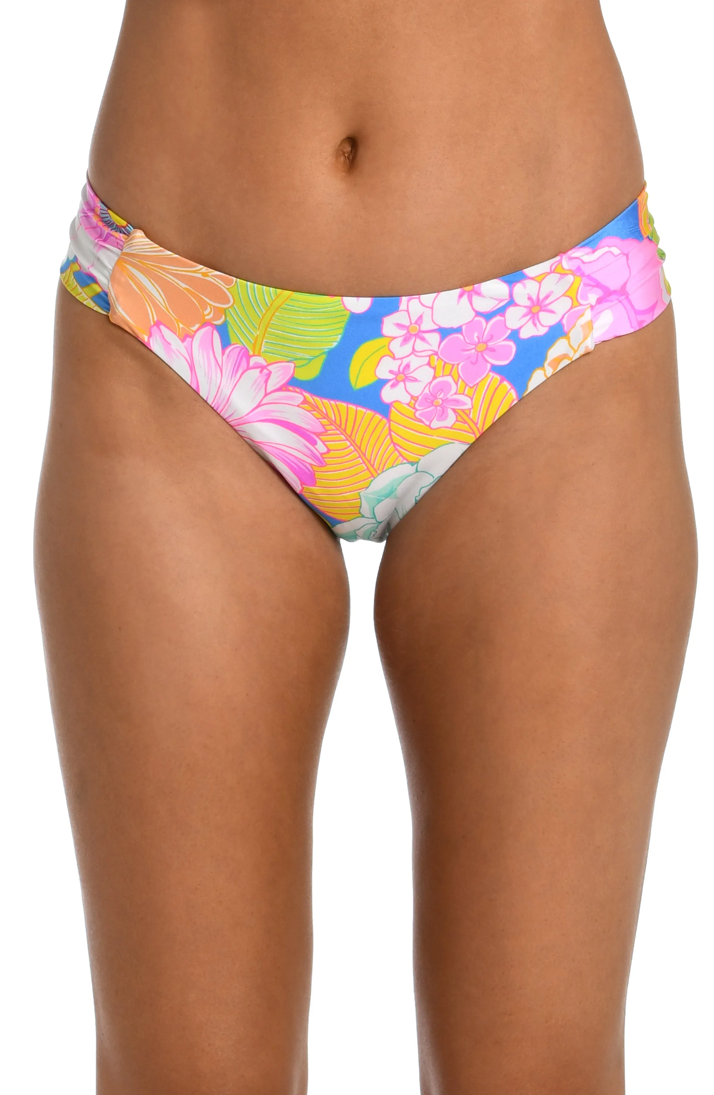 Sunshine 79 Botanical Bliss Side Shirred Hipster Bottom - FINAL SALE sold by La Blanca