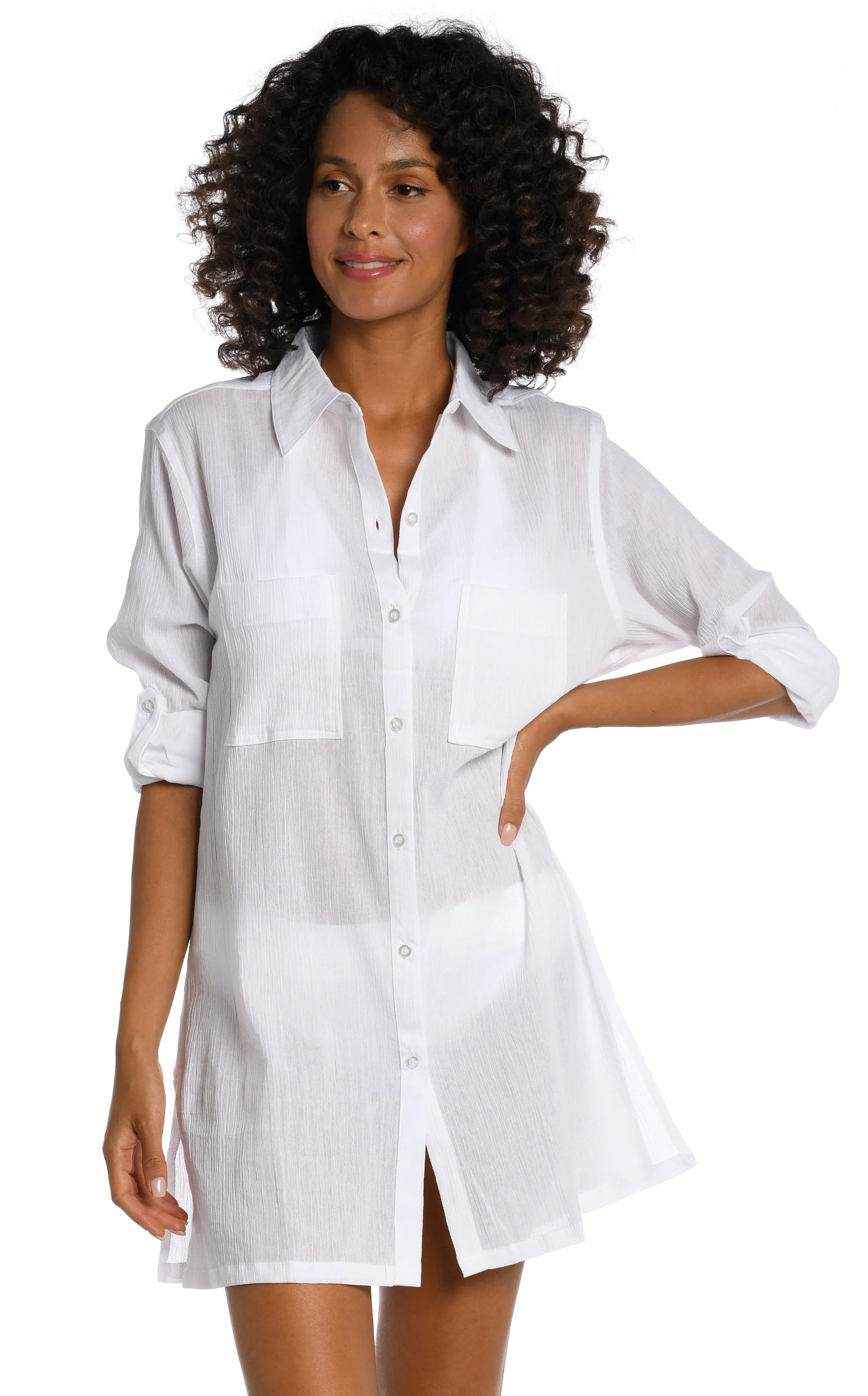 Island Fare Resort Button Down Shirt - FINAL SALE sold by La Blanca product image thumbnail 3