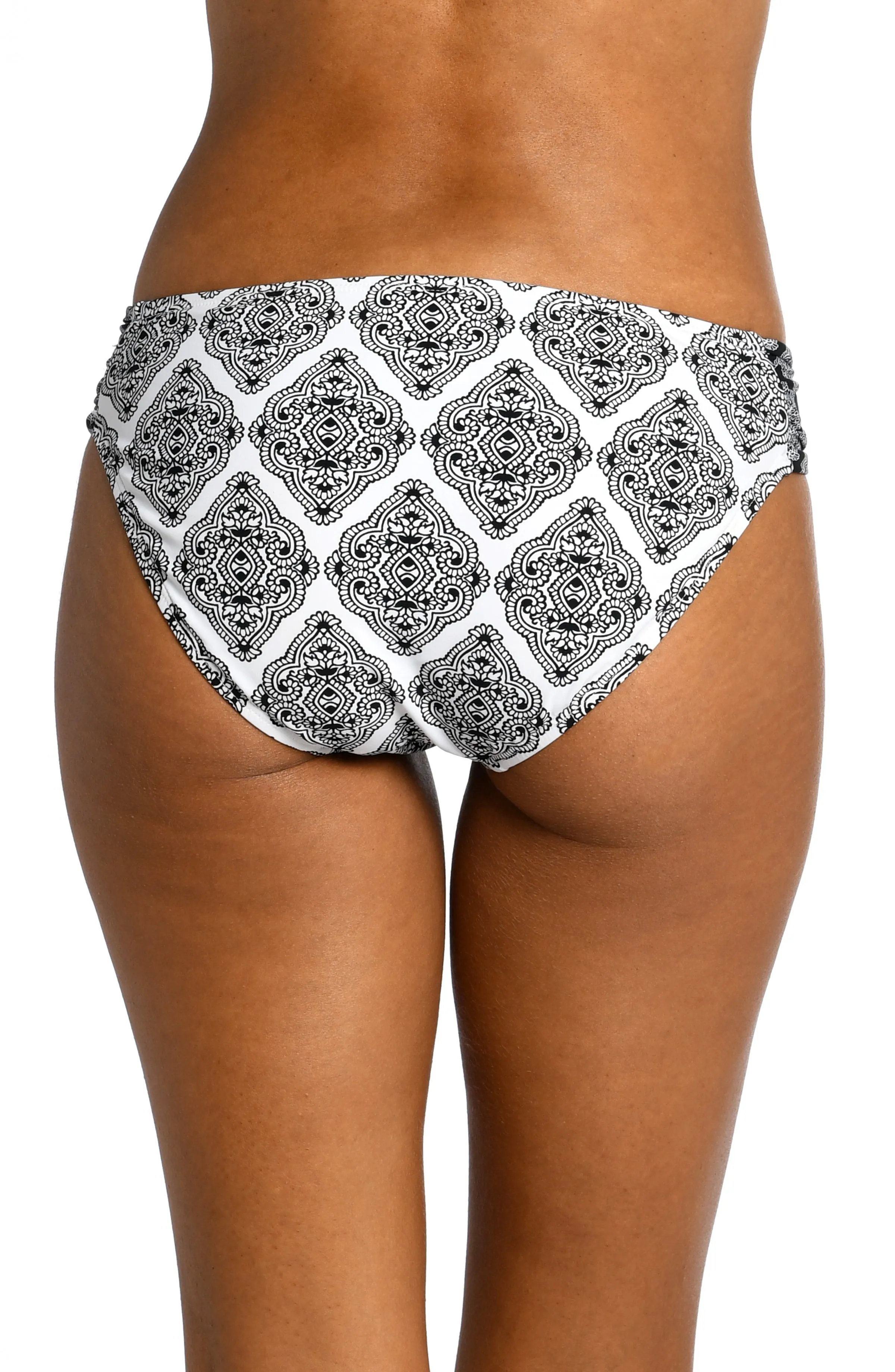 Oasis Tile Side Shirred Hipster Bottom (Final Sale) sold by La Blanca product image thumbnail 2