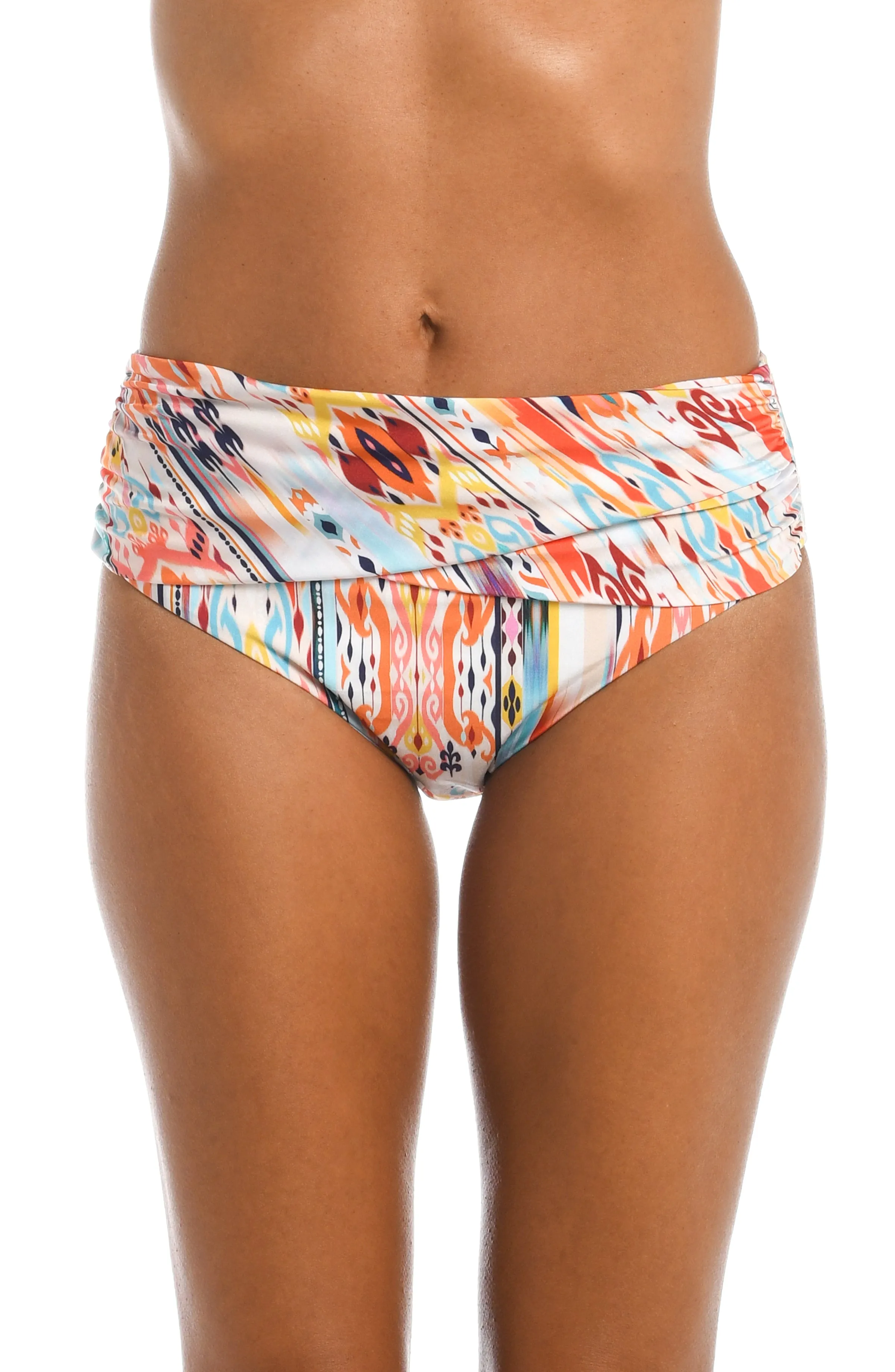 Desert Dream Mid-Waist Sash Band Bottom sold by La Blanca