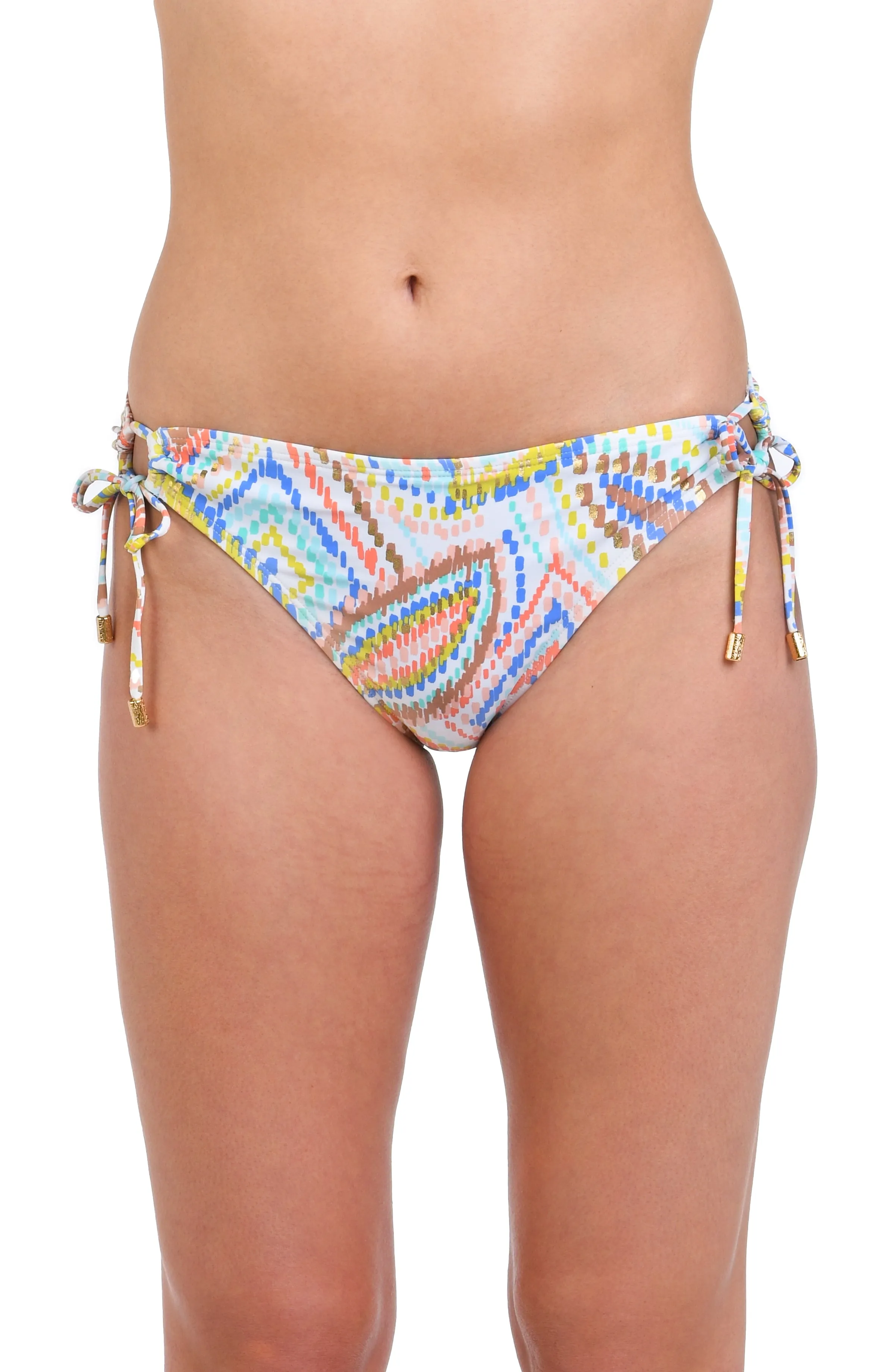 Sunbaked Jewels Side Tie Hipster Bottom - FINAL SALE sold by La Blanca