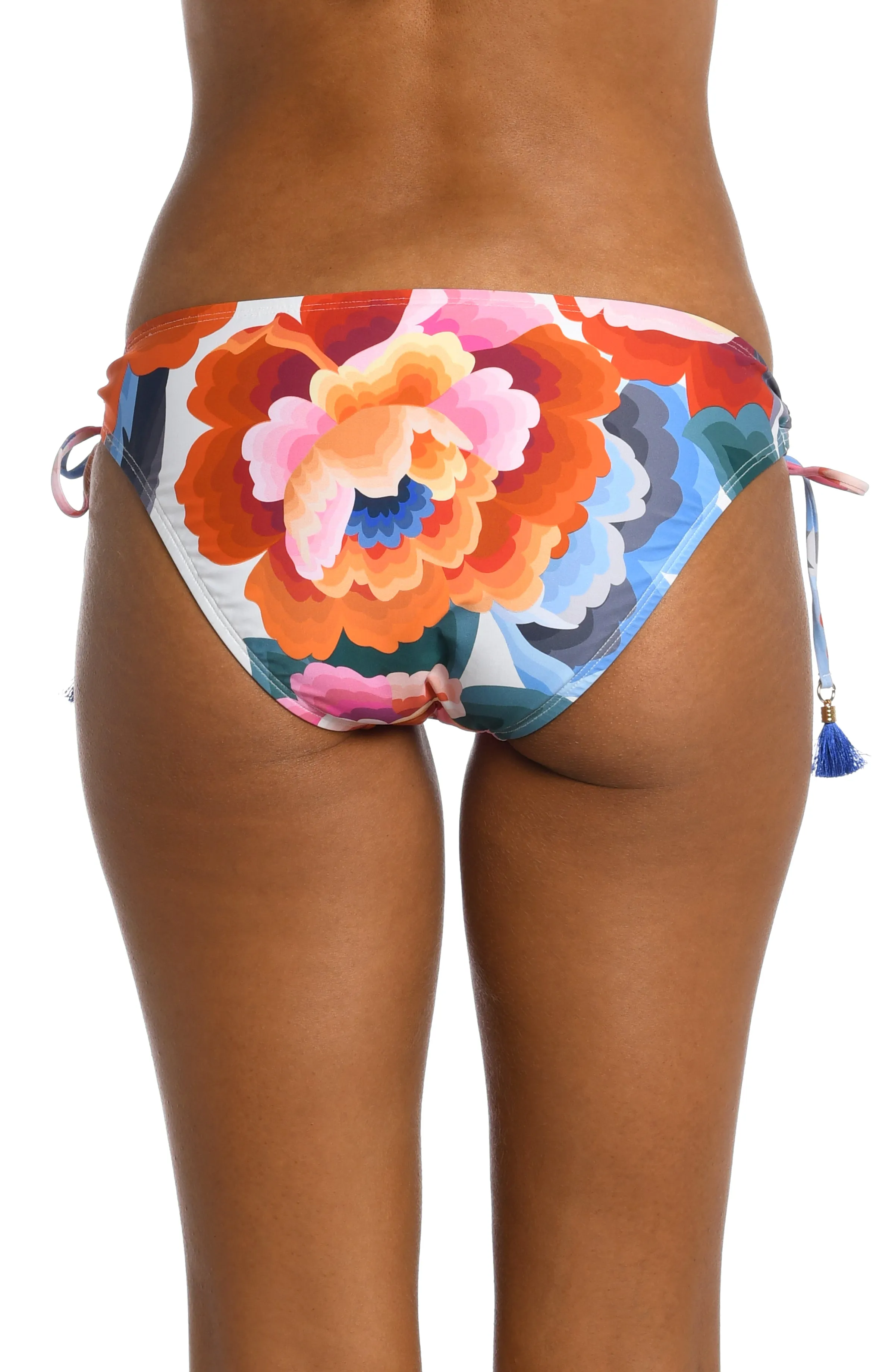 Floral Rhythm Side Tie Hipster Bottom - FINAL SALE sold by La Blanca product image thumbnail 2