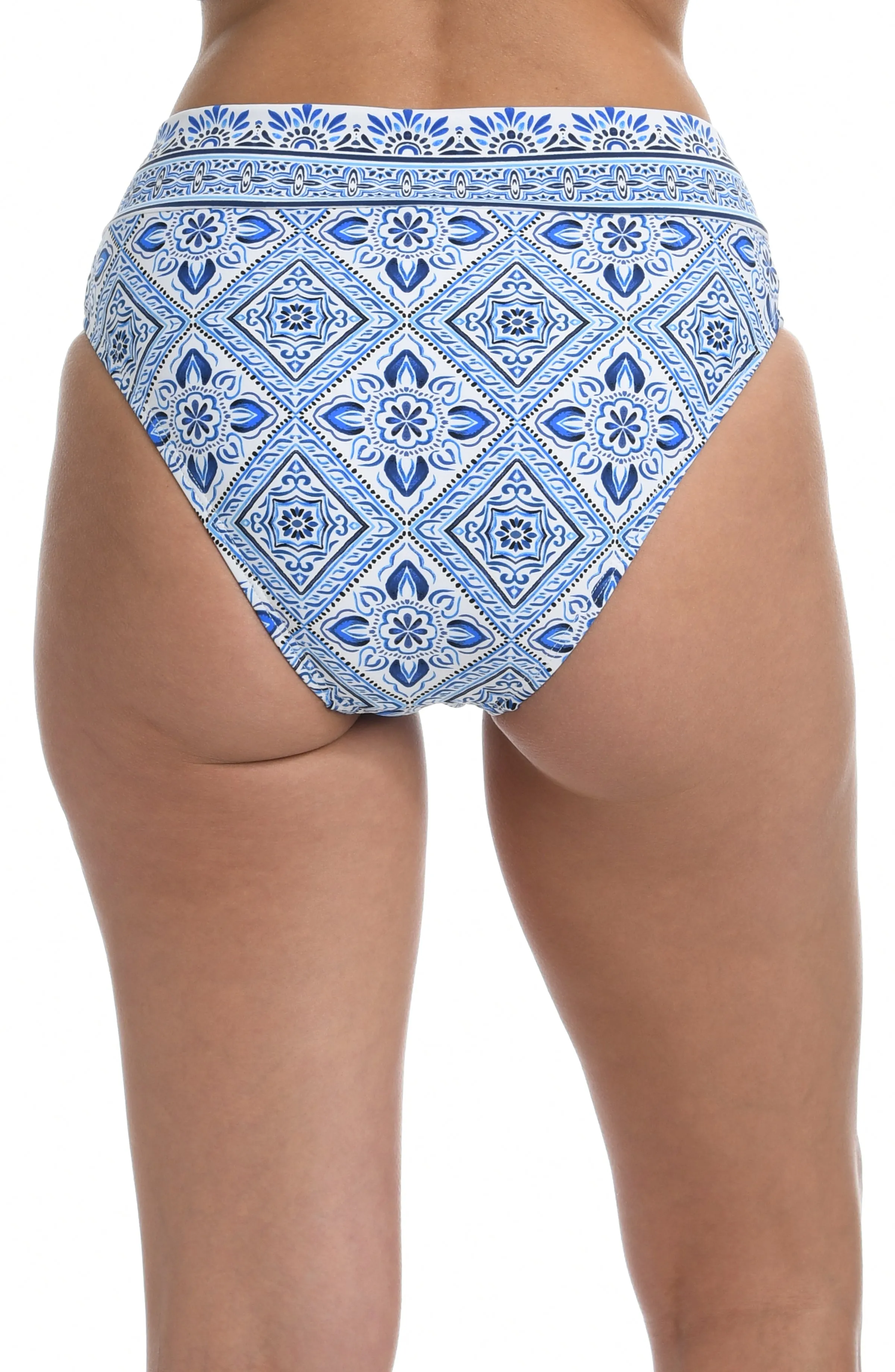 Mediterranean Breeze High Waist Bottom - FINAL SALE sold by La Blanca product image thumbnail 2