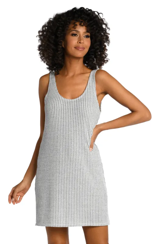Breezy Stripe Tank Dress Cover Up - FINAL SALE sold by La Blanca