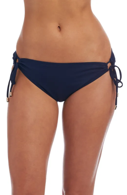 Island Goddess Side Tie Hipster Bottom - Indigo - FINAL SALE sold by La Blanca