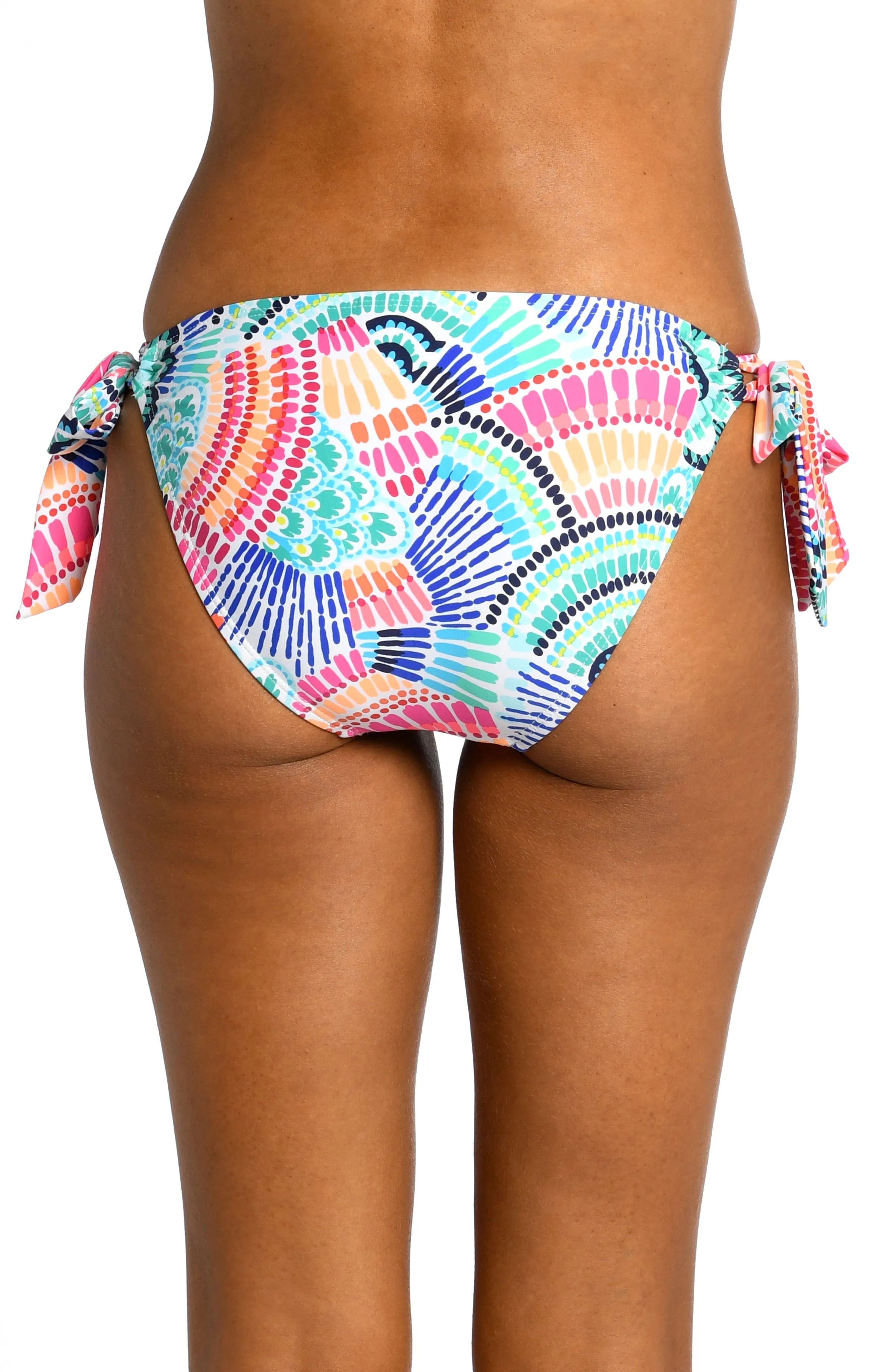 Waves Of Color Side Tie Hipster Bottom - FINAL SALE sold by La Blanca product image thumbnail 4