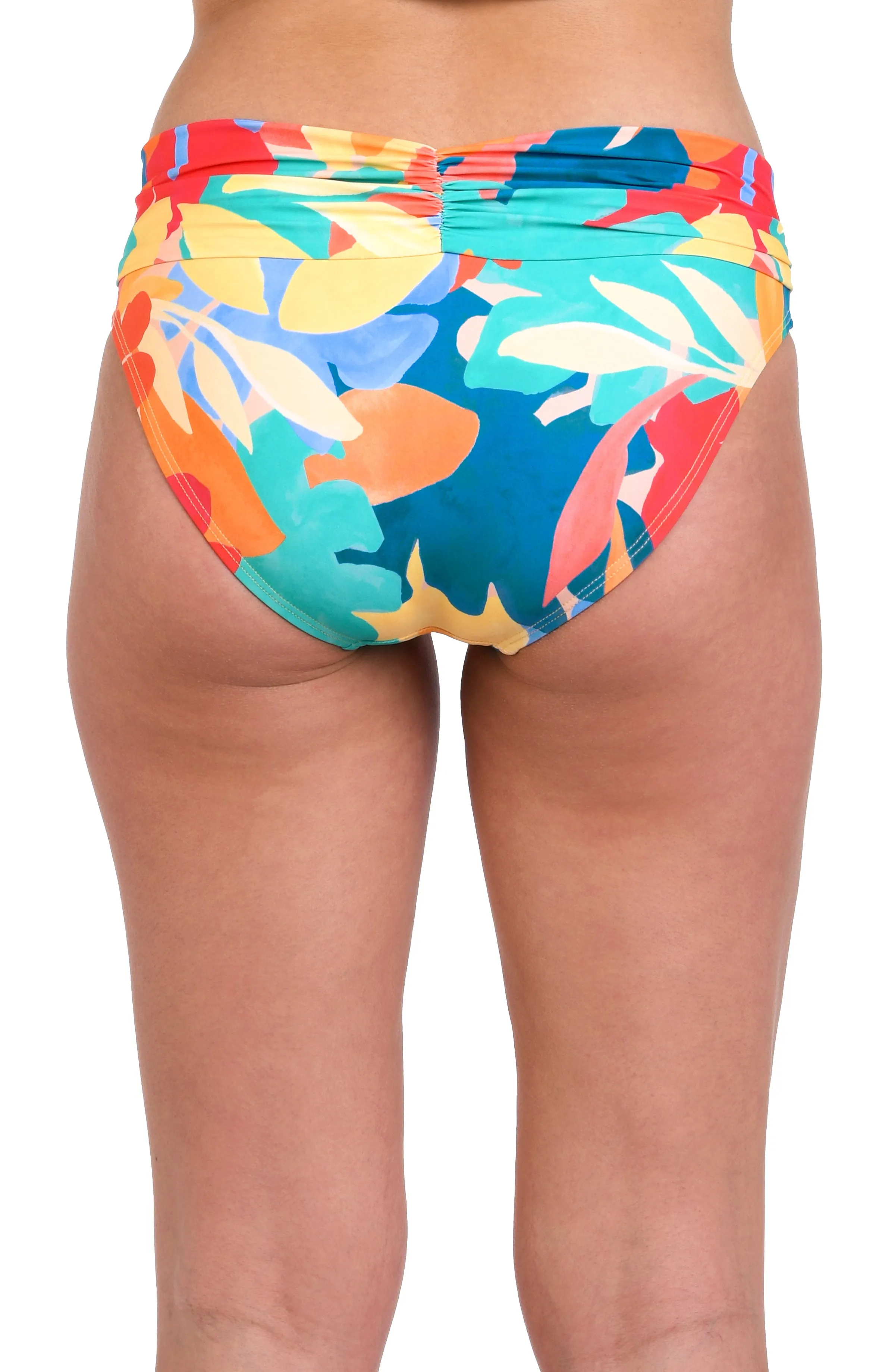 Fantasy Resort Ruched Band Hipster Bottom - FINAL SALE sold by La Blanca product image thumbnail 2