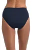 Island Goddess Mid-Waist Sash Band Bottom - Indigo sold by La Blanca
